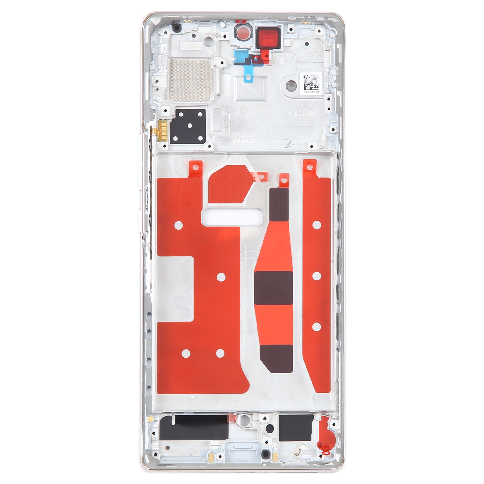 Honor 70 front frame bezel plate gold