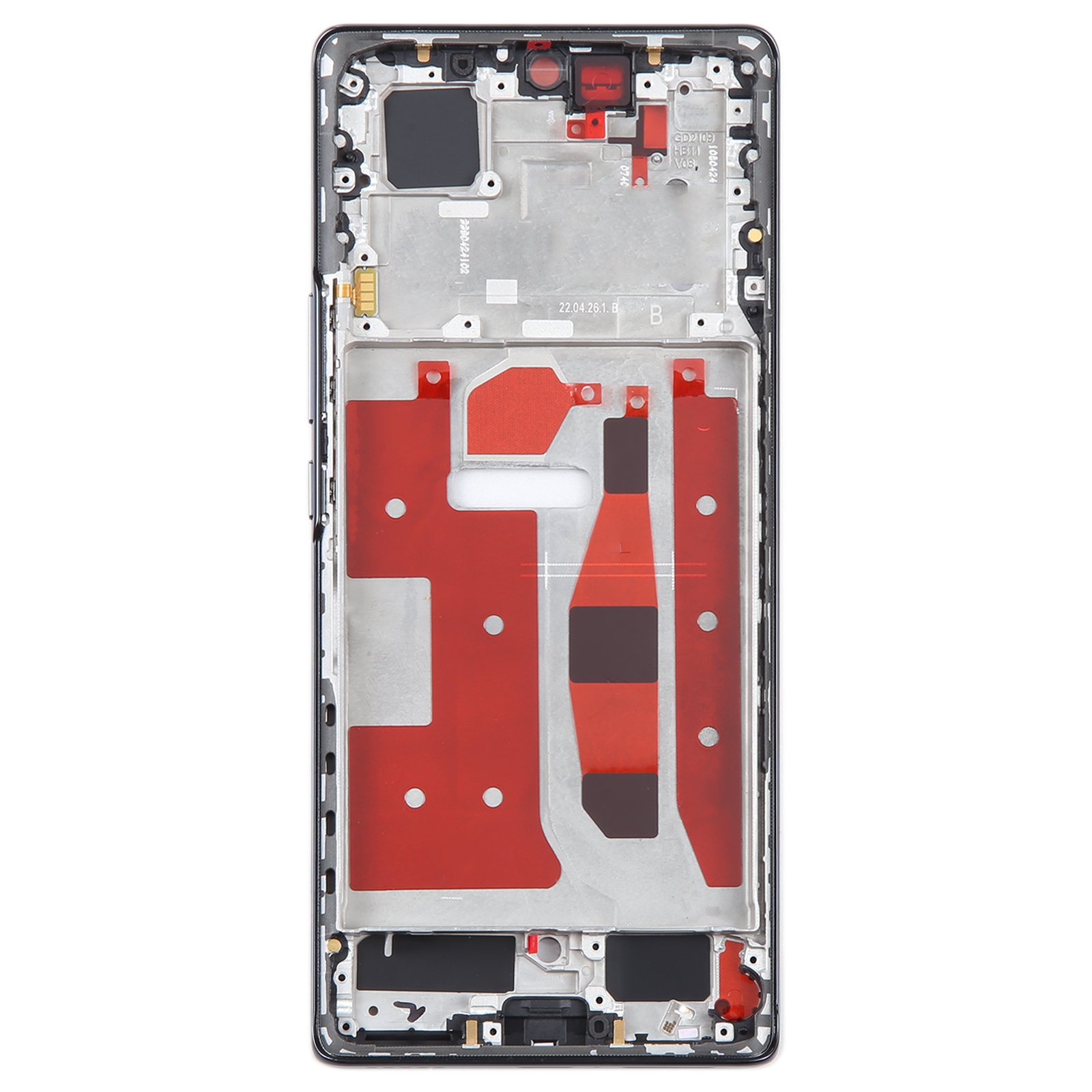 Honor 60 front frame bezel plate black