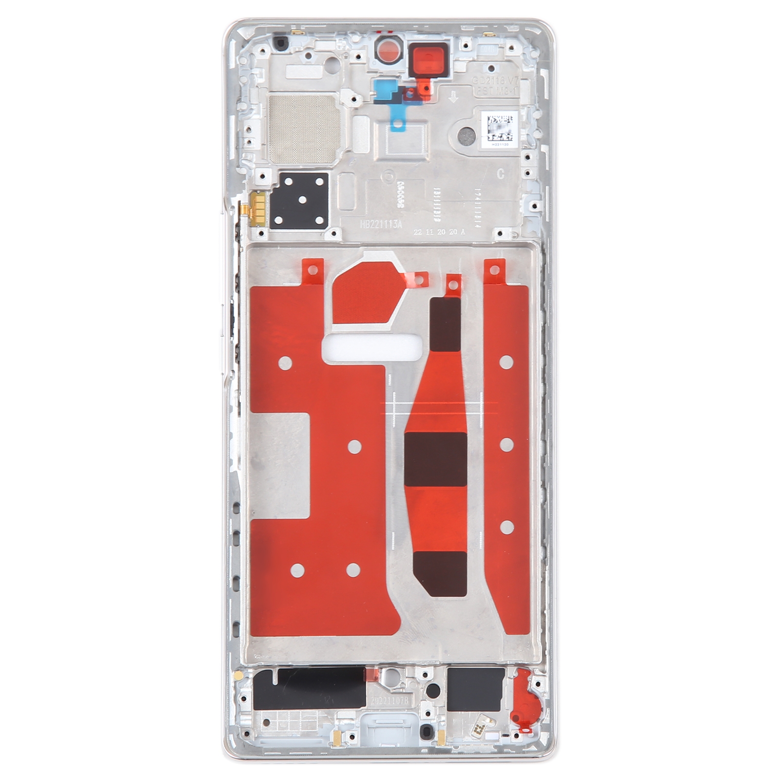 Honor 60 front frame bezel plate gold
