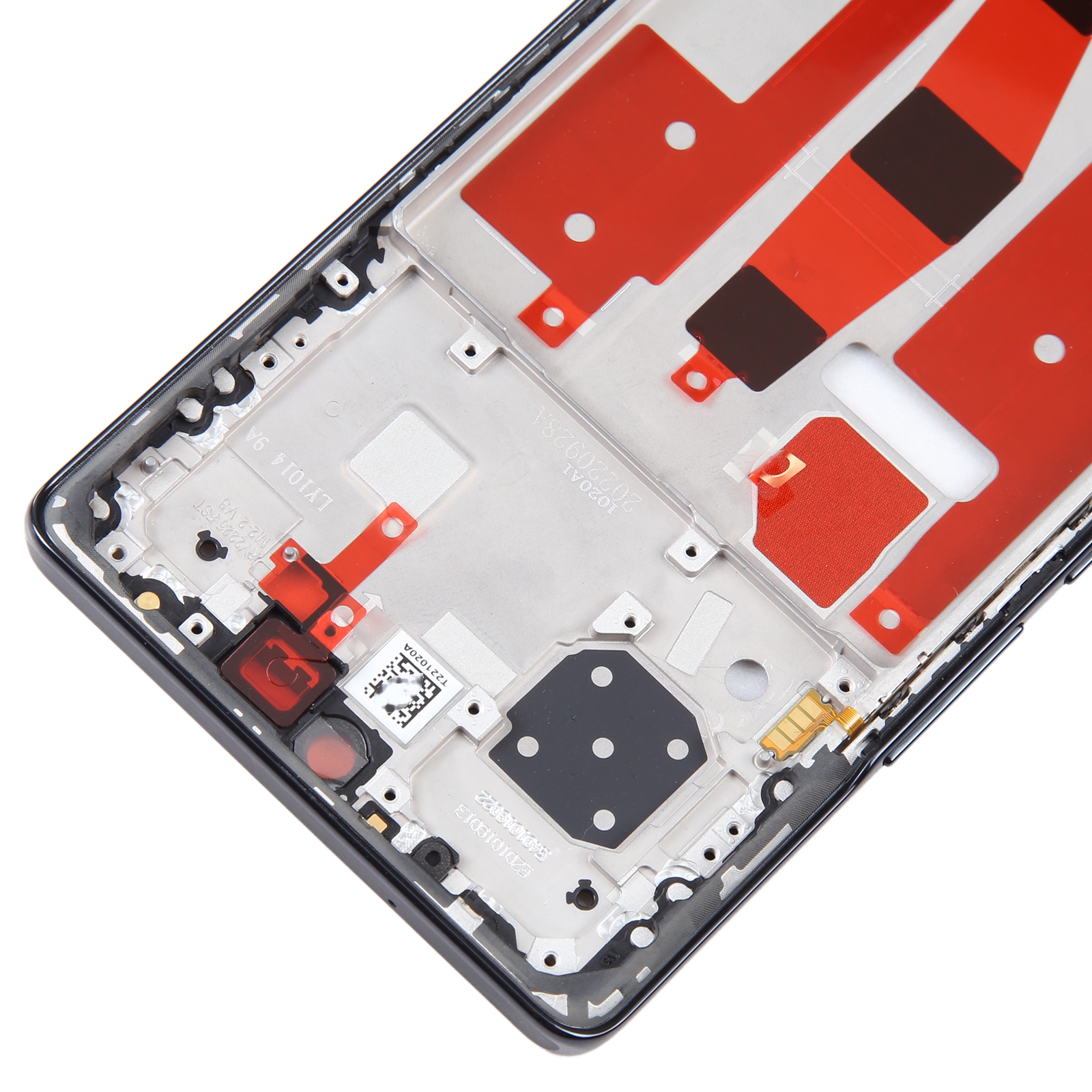 Honor 80 Black Front Frame Bezel Plate Replacement - Image 3