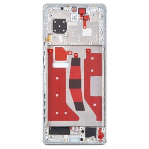 Honor 80 silver front frame bezel plate
