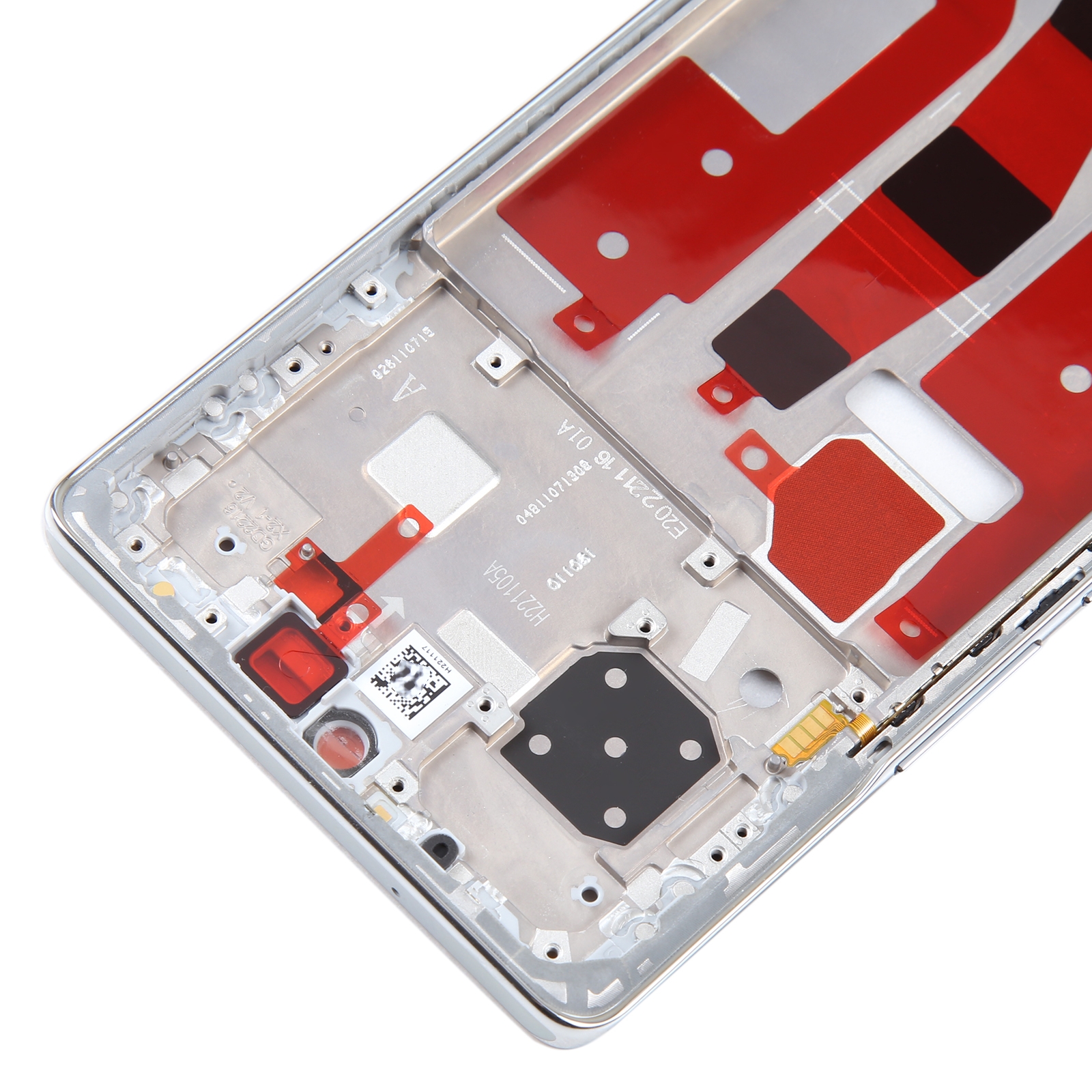 Honor 80 Silver Front Frame Bezel Plate Replacement - Image 3
