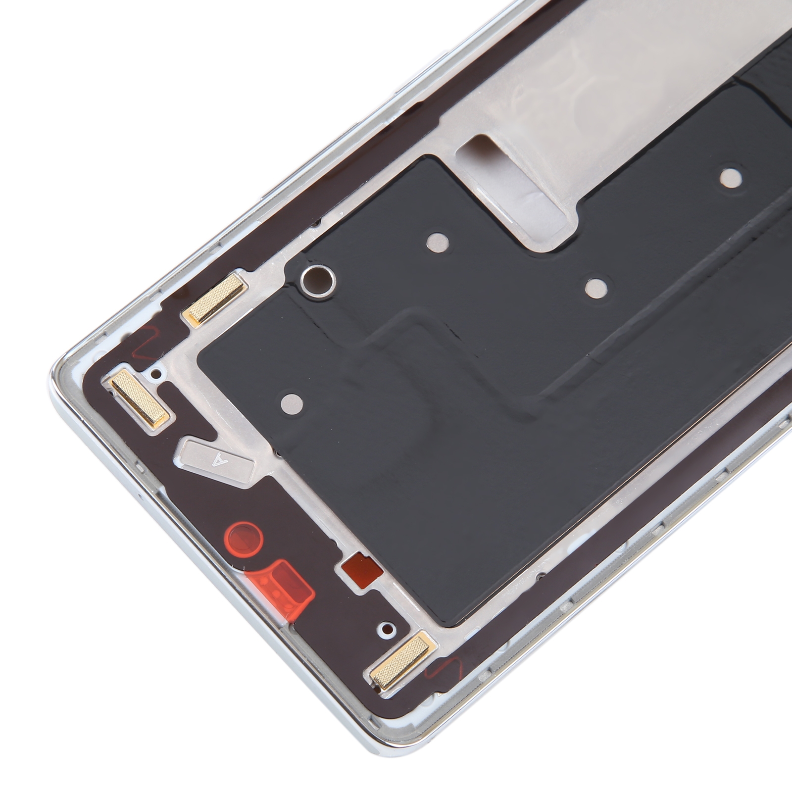 Honor 80 Silver Front Frame Bezel Plate Replacement - Image 4