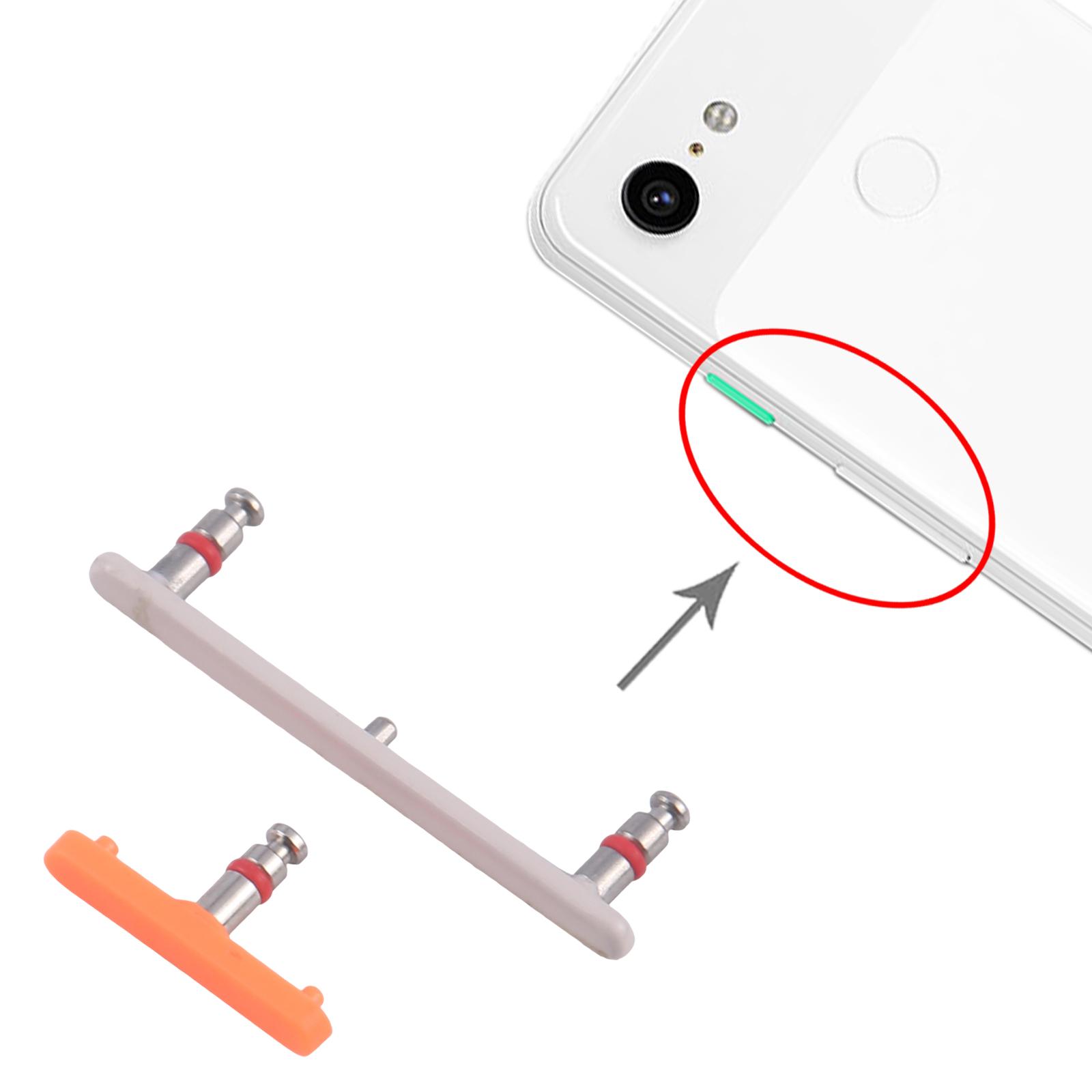 Google Pixel 3 Gold Power Button Volume Button Replacement - Image 3