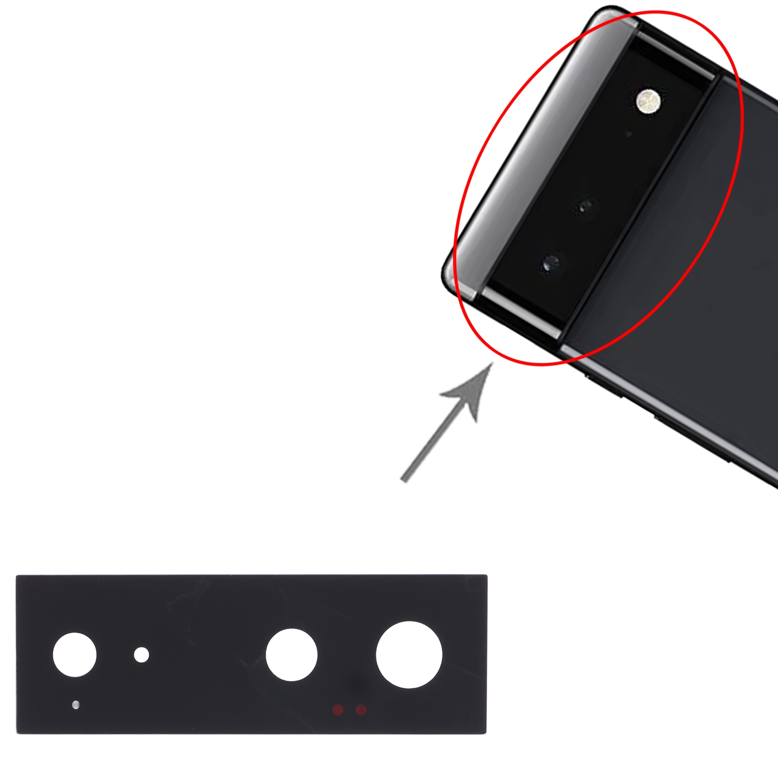 Google Pixel 6 Back Camera Lens Replacement - Image 3