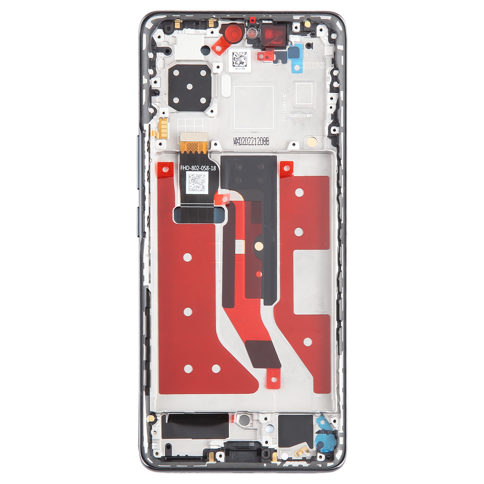 Honor 80 Pro Black LCD Screen Digitizer Assembly Replacement - Image 2