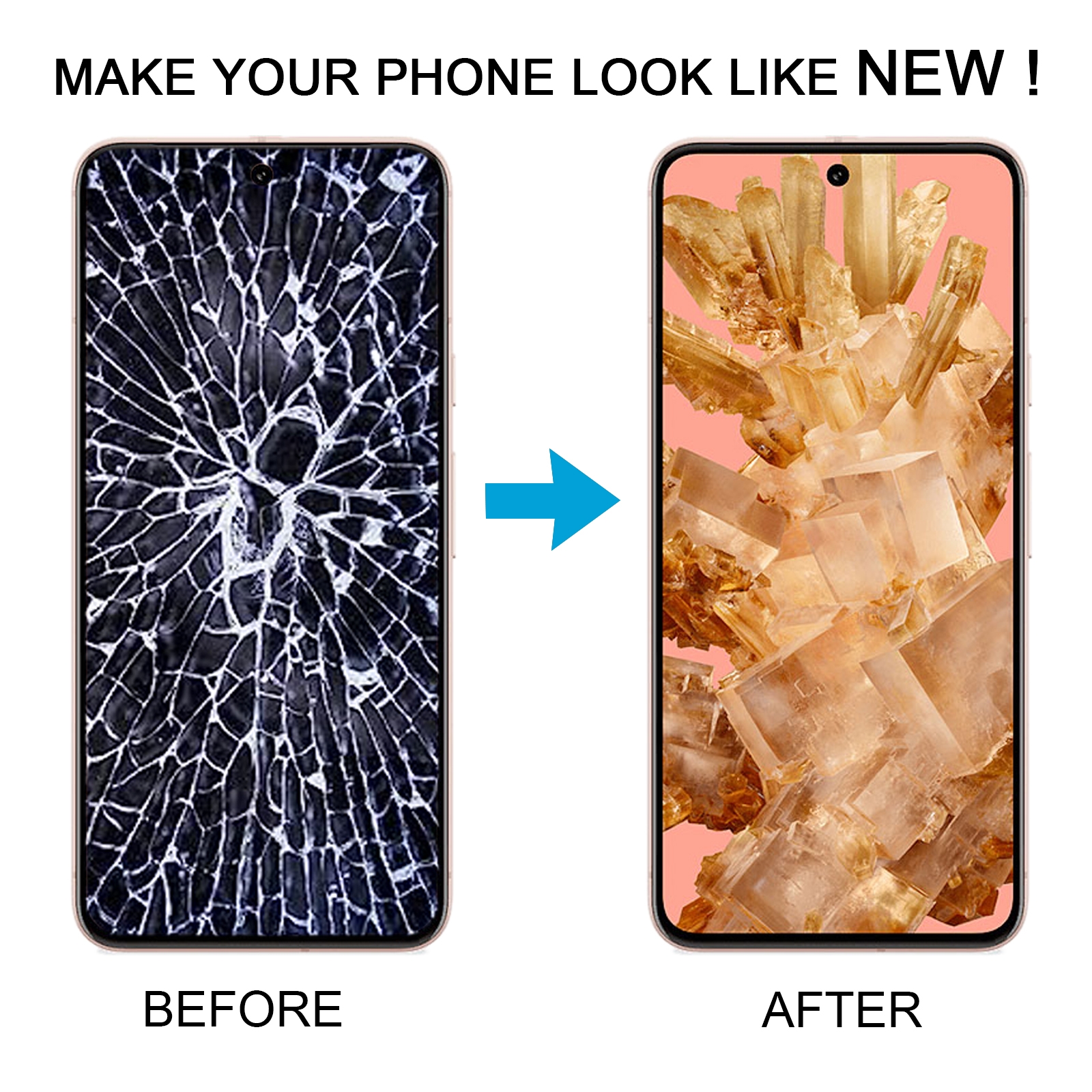 Google Pixel 8 GKWS6 G9BQD Screen Replacement - Image 5