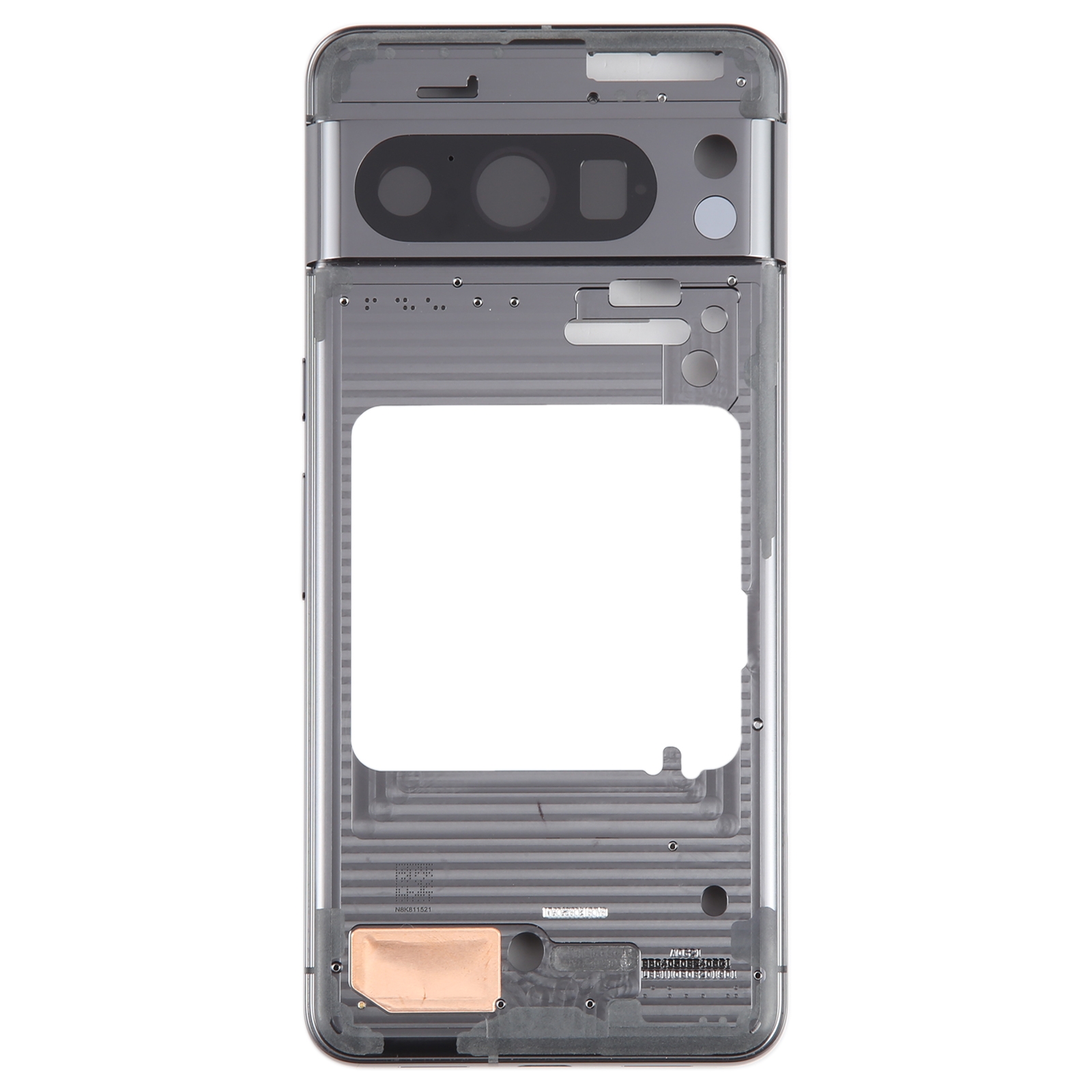 Google Pixel 8 Pro Black Front Housing Frame Replacement - Image 2