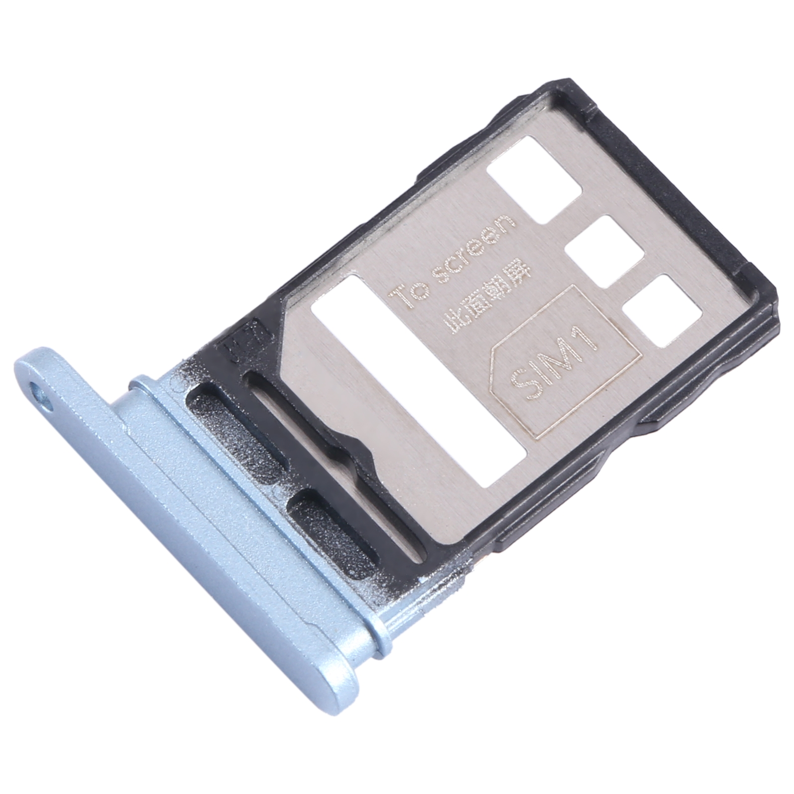 Honor 70 SIM card tray blue replacement