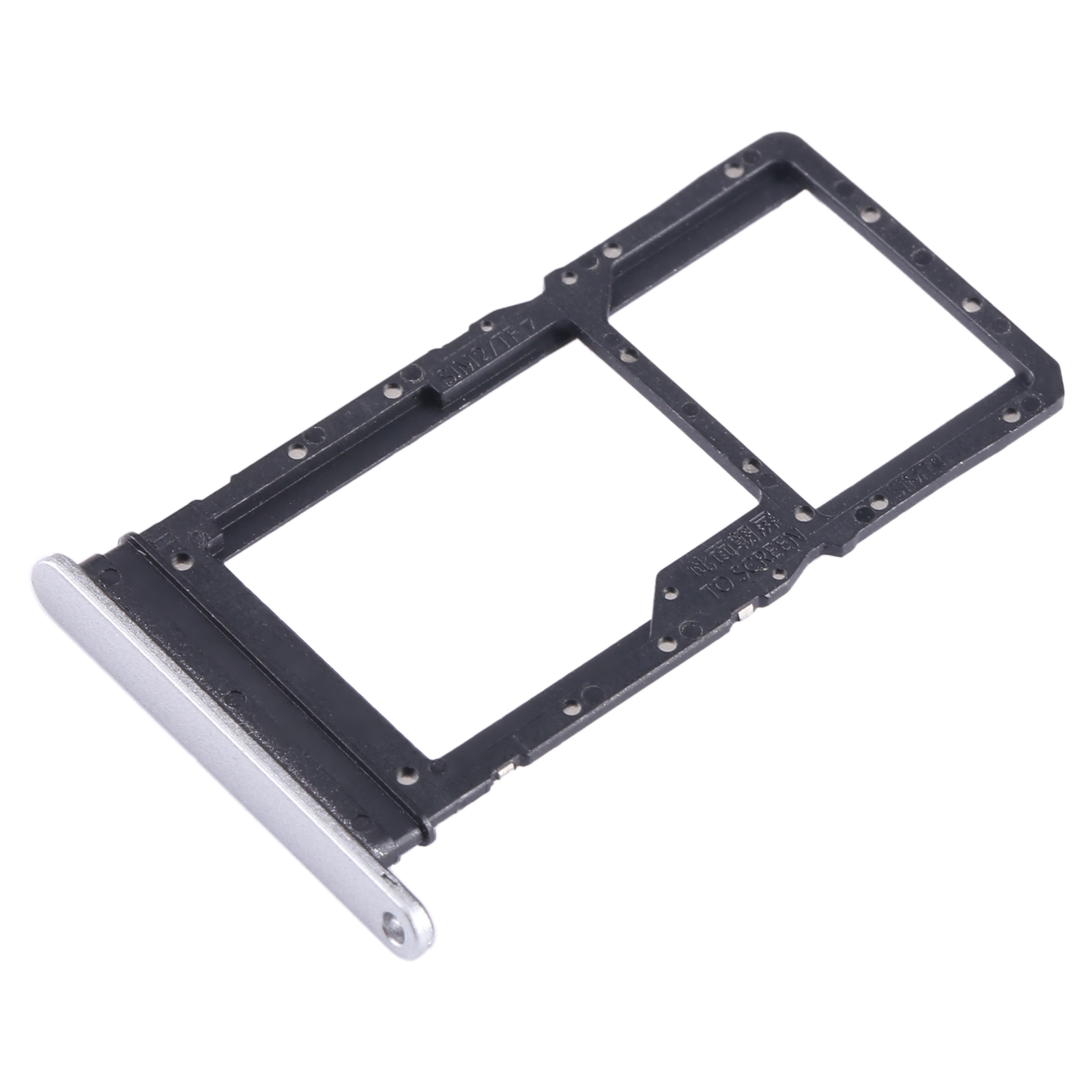 Honor Play6T silver SIM card tray replacement