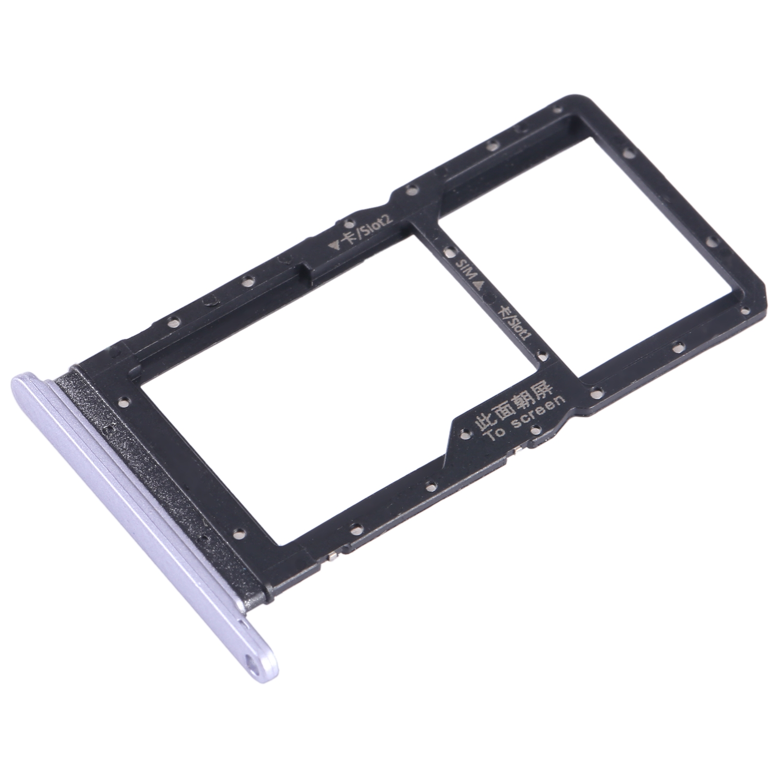 Honor Play 20A purple SIM card tray