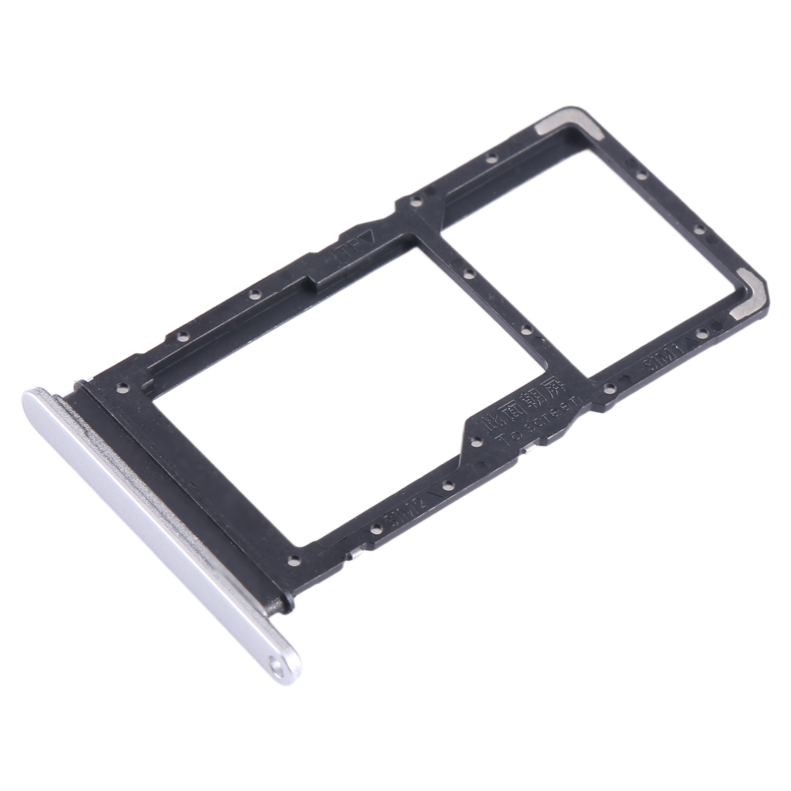 Honor X6 silver SIM card tray replacement