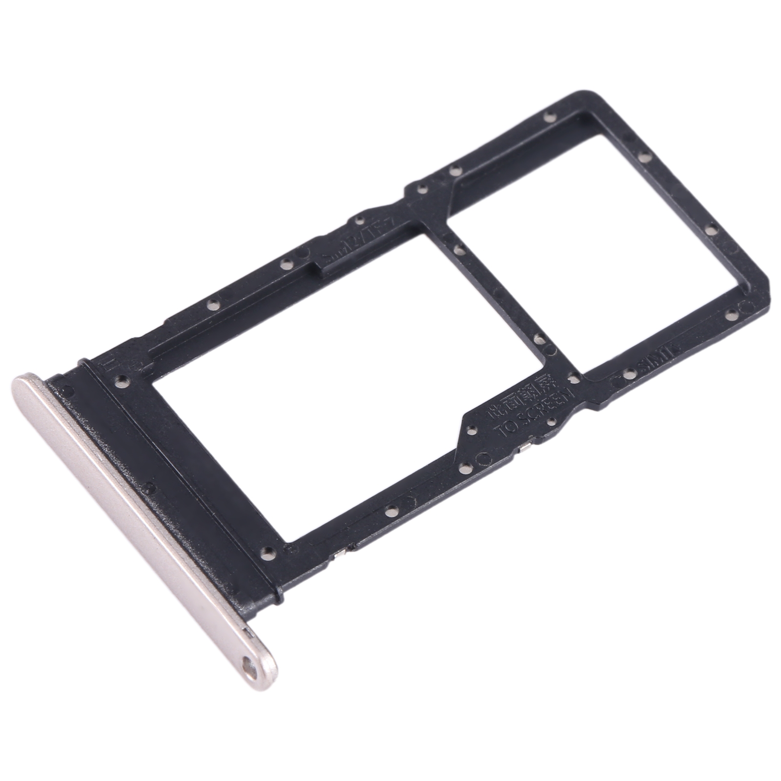 Honor X7 gold SIM card tray replacement