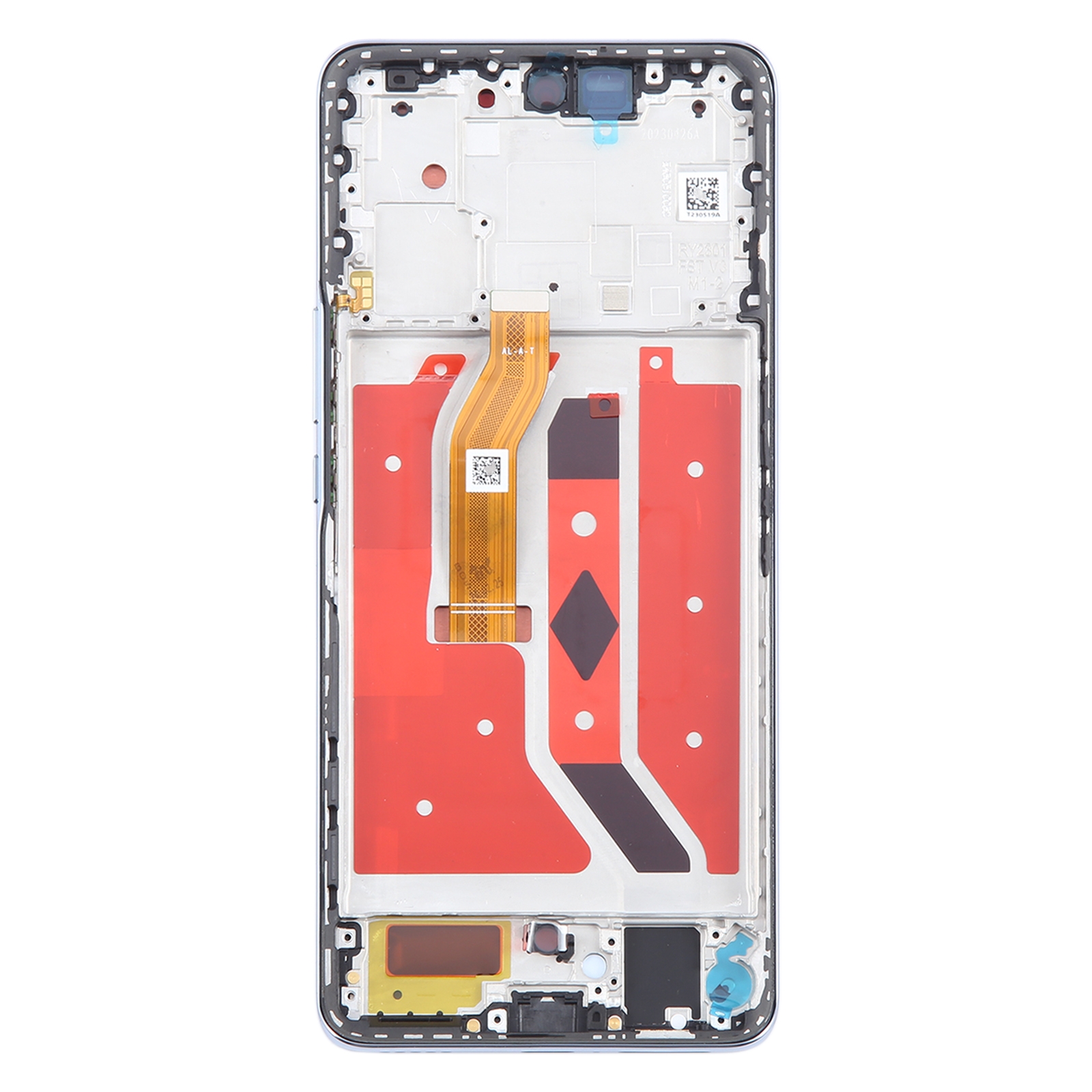 Honor X50 Silver LCD Screen Digitizer Assembly Replacement - Image 2