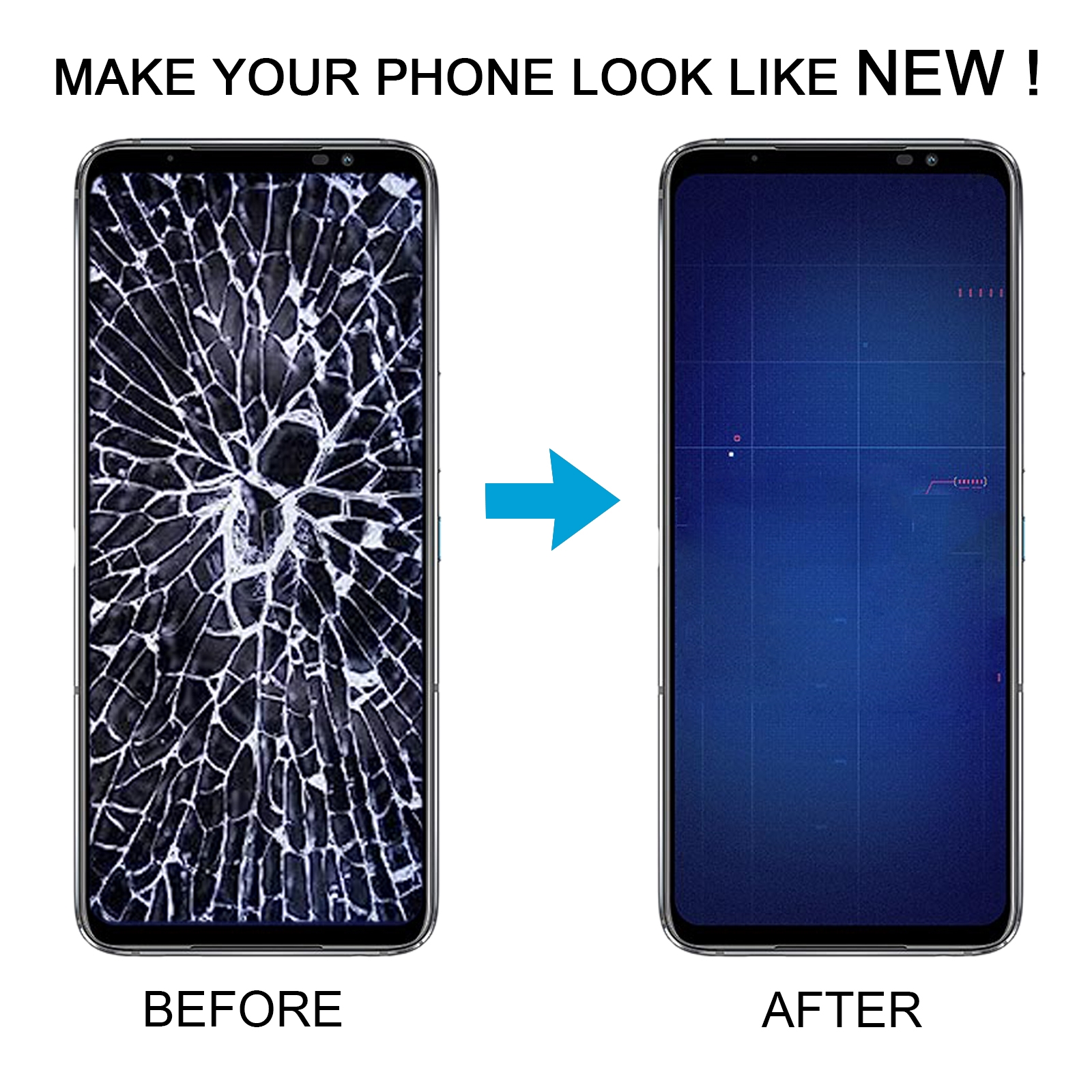 Asus ROG Phone 6 Black Screen Replacement - Image 5