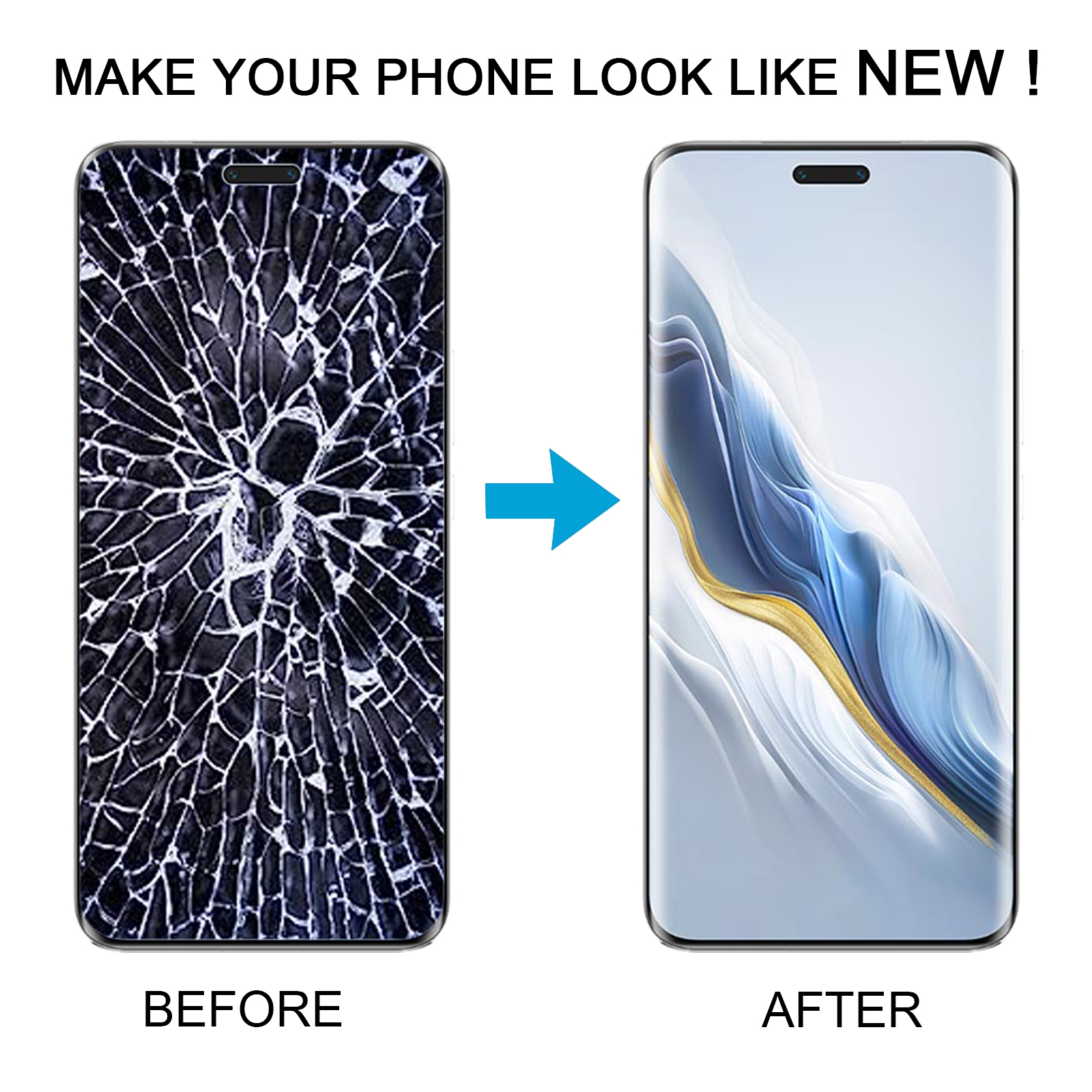 Honor Magic6 Pro Silver LCD Screen Replacement - Image 5