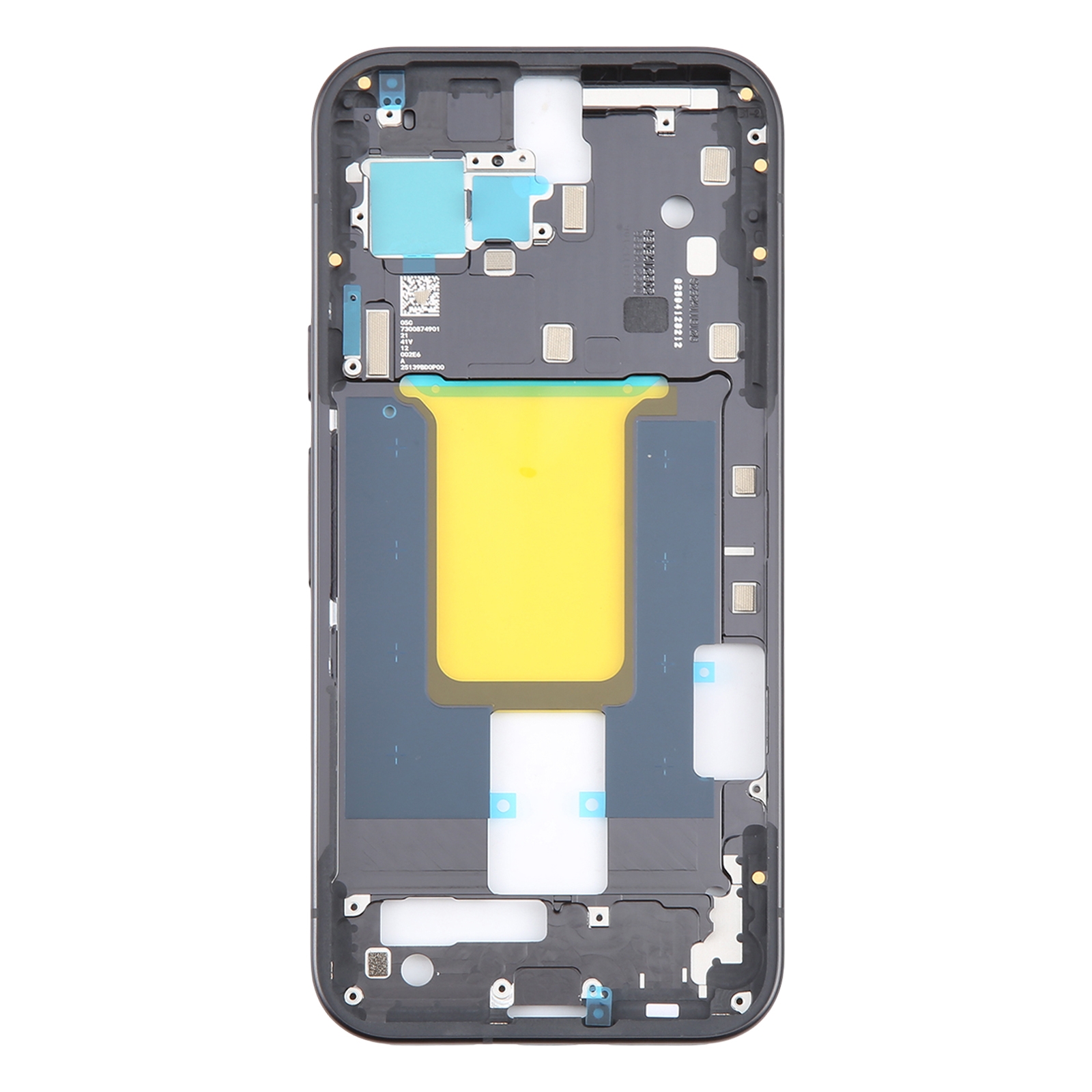 Google Pixel 9 front housing frame black