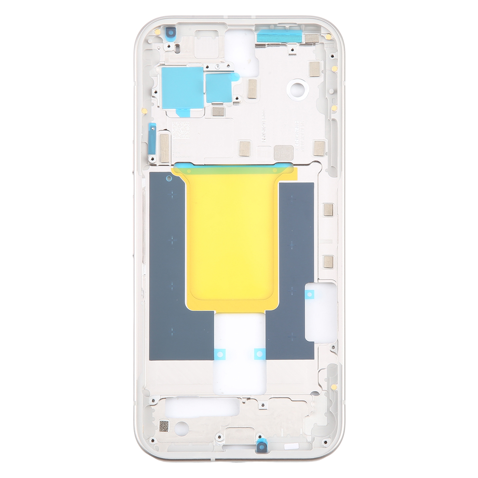 Google Pixel 9 front housing frame gold