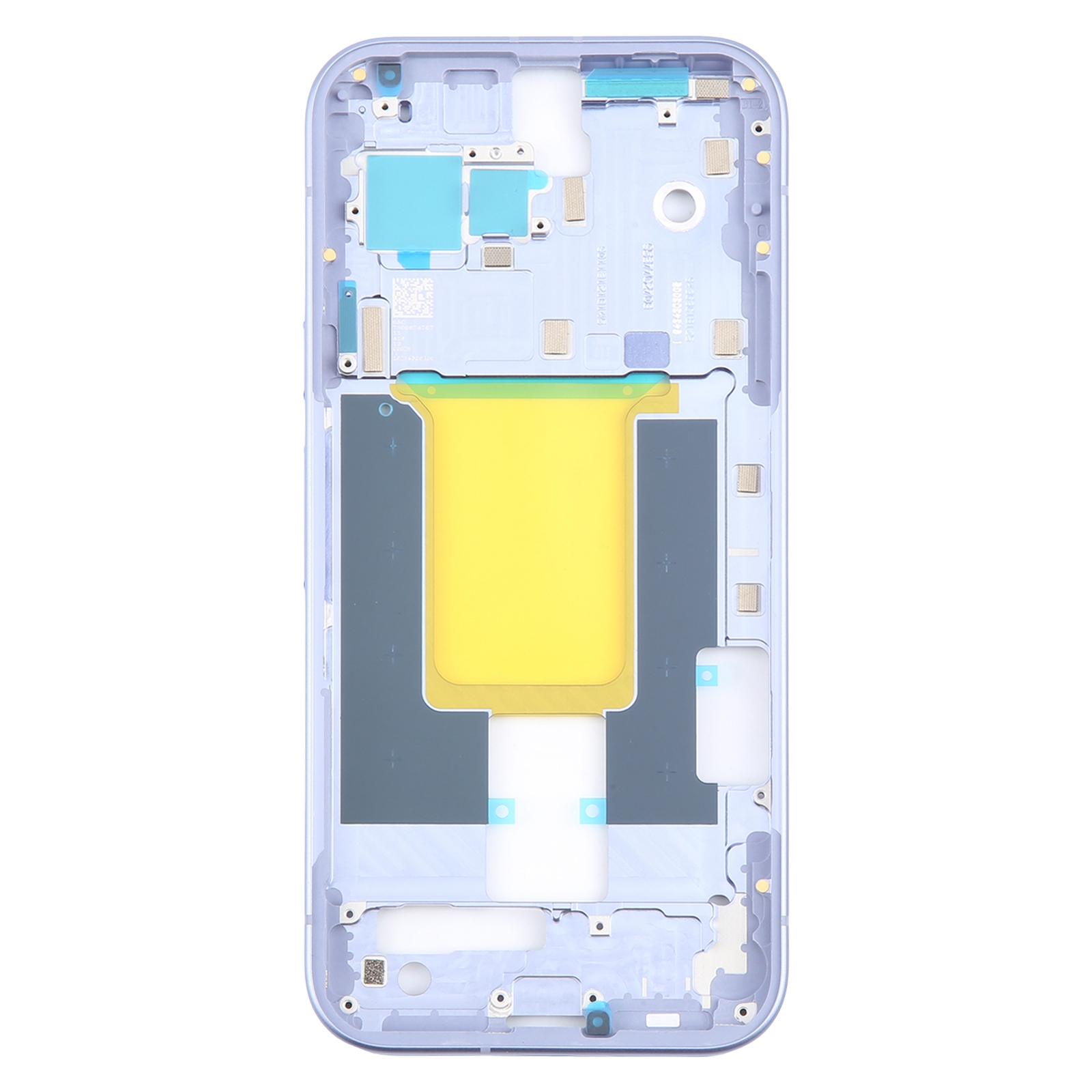 Google Pixel 9 front housing frame purple
