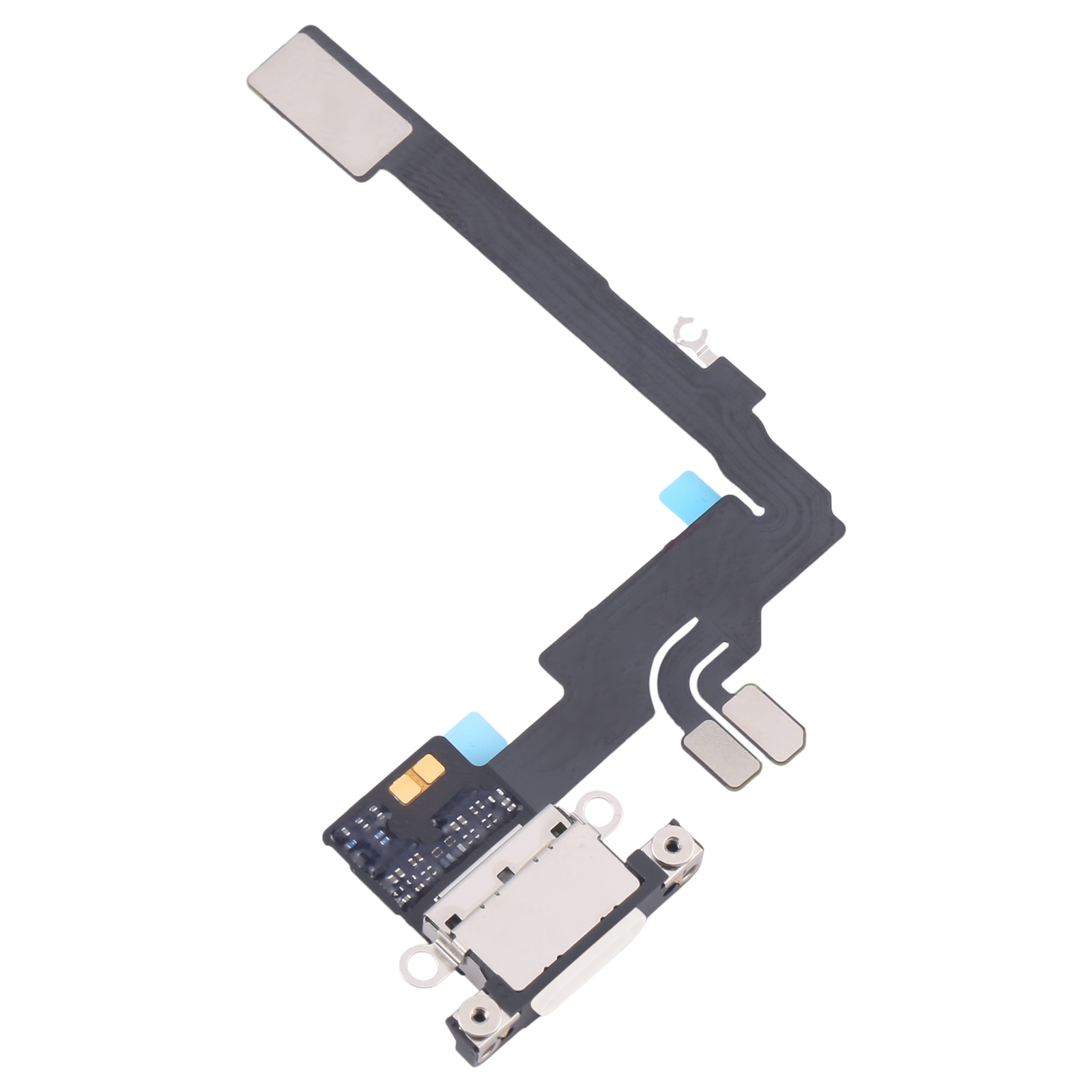 iPhone 16 Pro White Charging Port Flex Cable Replacement - Image 2
