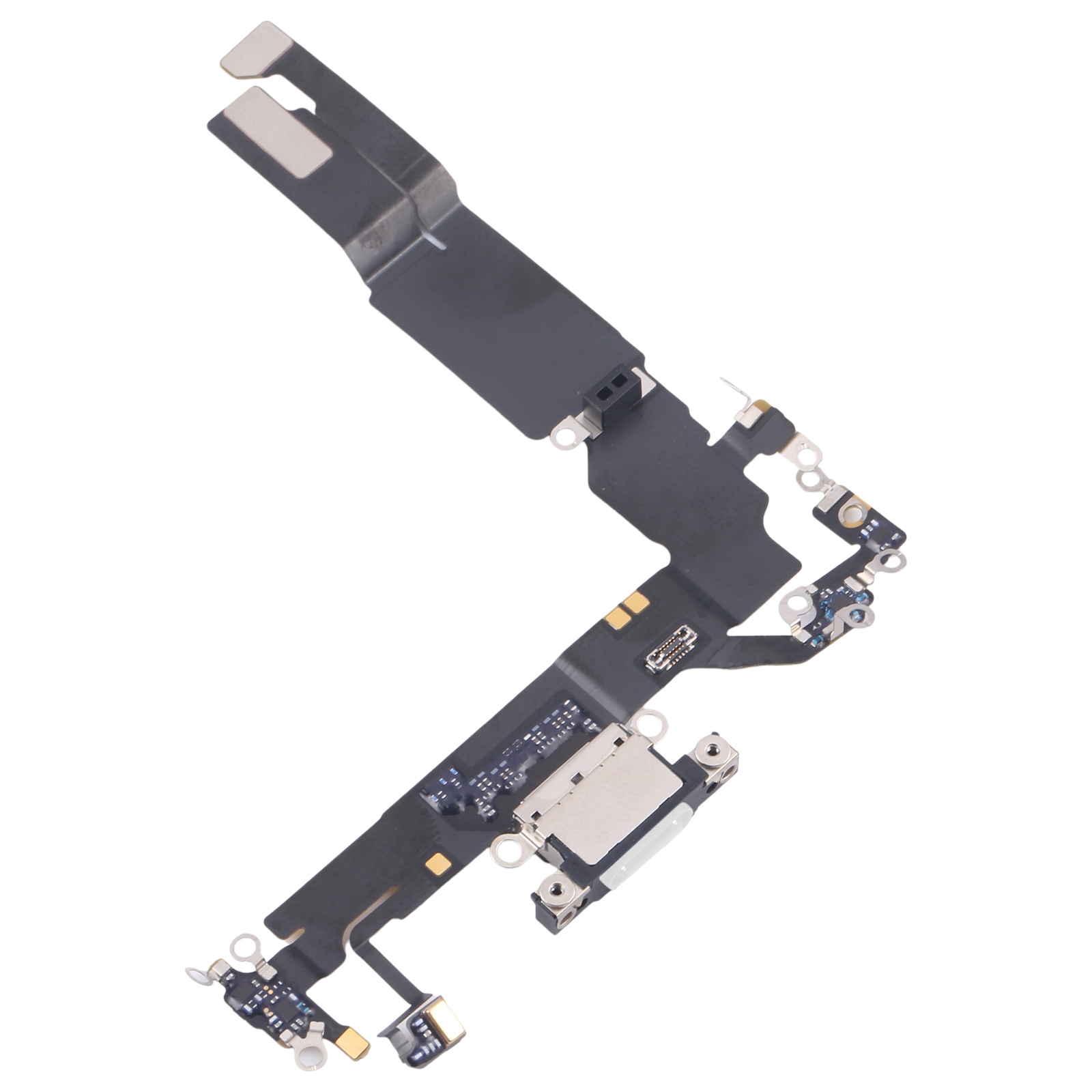iPhone 16 charging port flex cable white