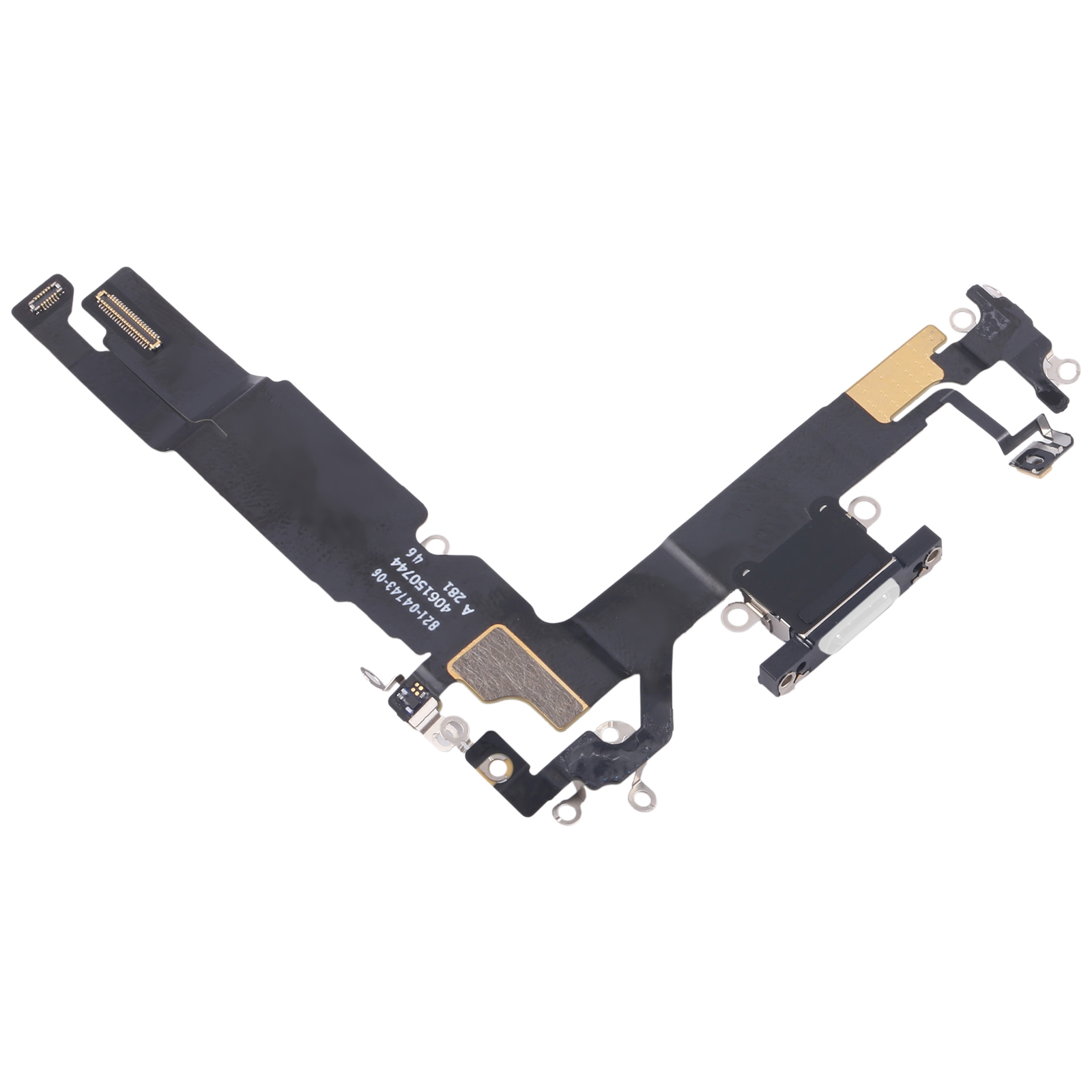 iPhone 16 White Charging Port Flex Cable Replacement - Image 2