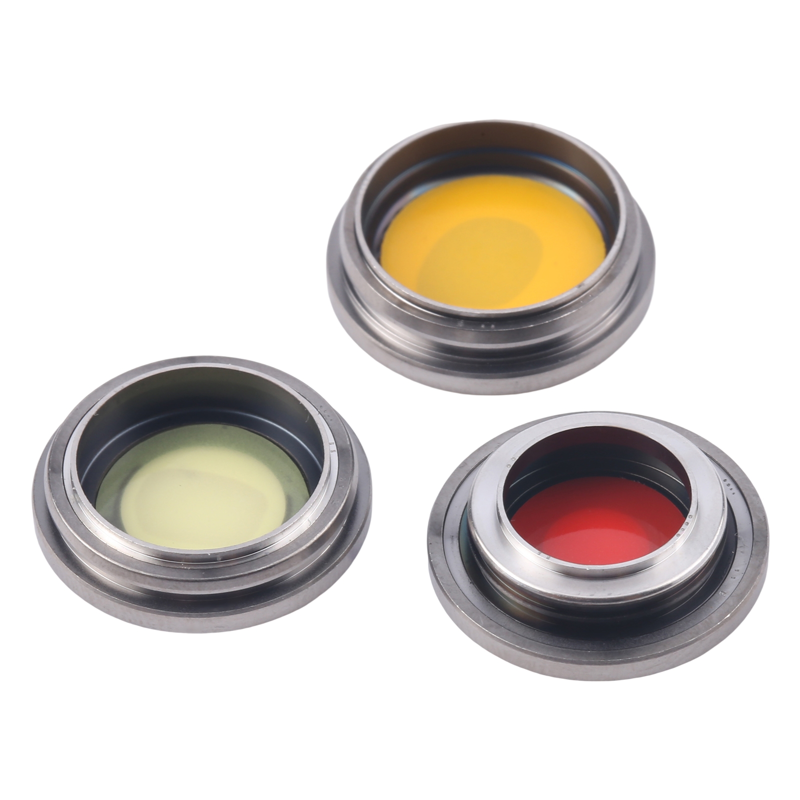 iPhone 16 Pro Silver Camera Lens Cover Replacement - Image 2