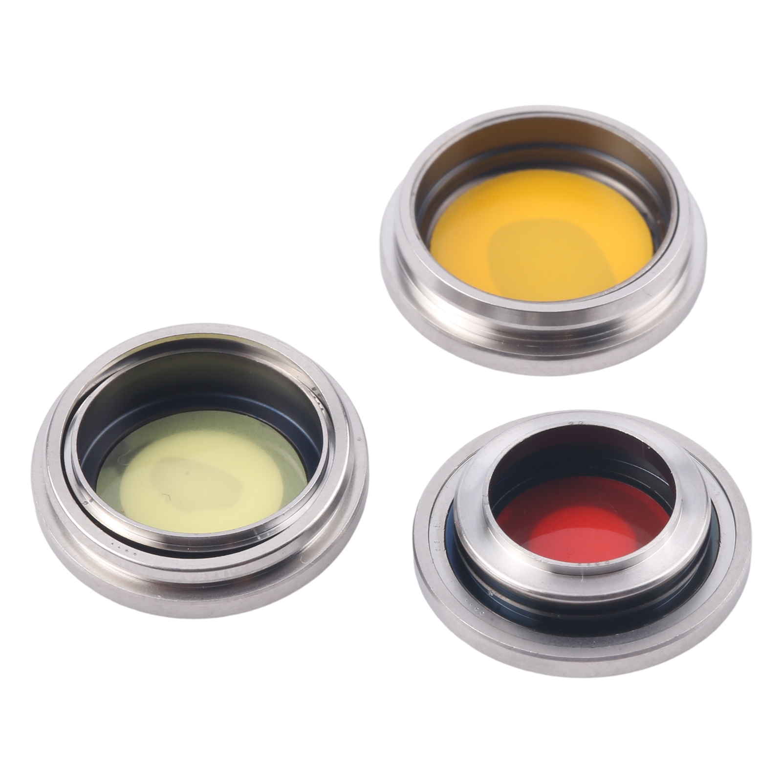 iPhone 16 Pro White Camera Lens Cover Replacement - Image 2