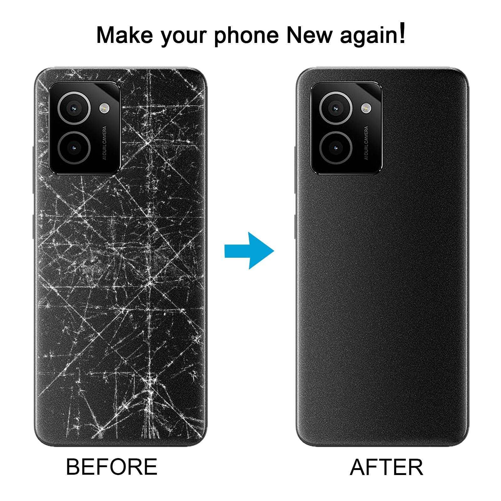 HMD Vibe Black Battery Back Cover Replacement - Image 5