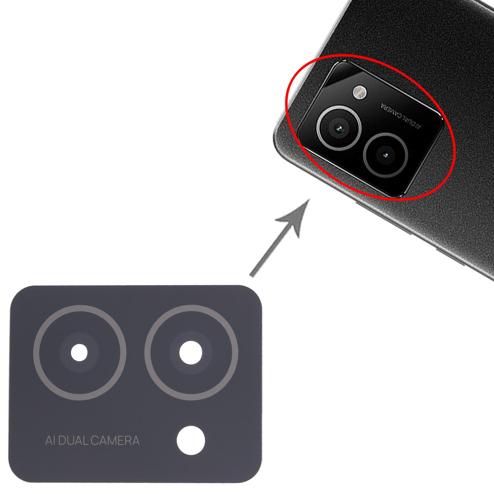 HMD Vibe Black Back Camera Lens Replacement - Image 3