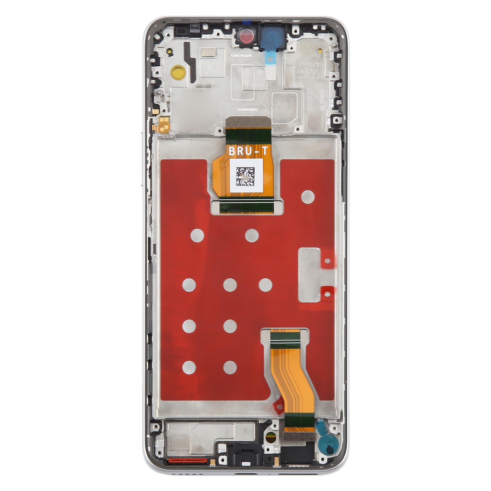 Honor X60 Silver LCD Screen Digitizer Assembly Replacement - Image 2