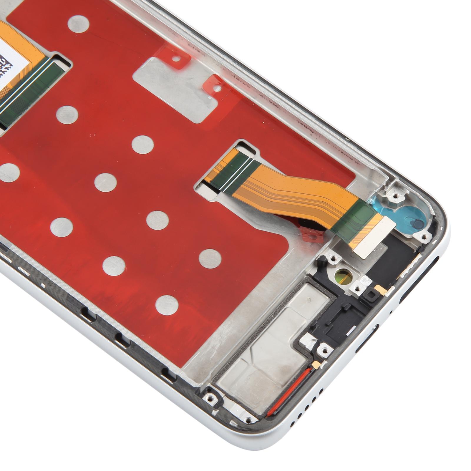Honor X60 Silver LCD Screen Digitizer Assembly Replacement - Image 3
