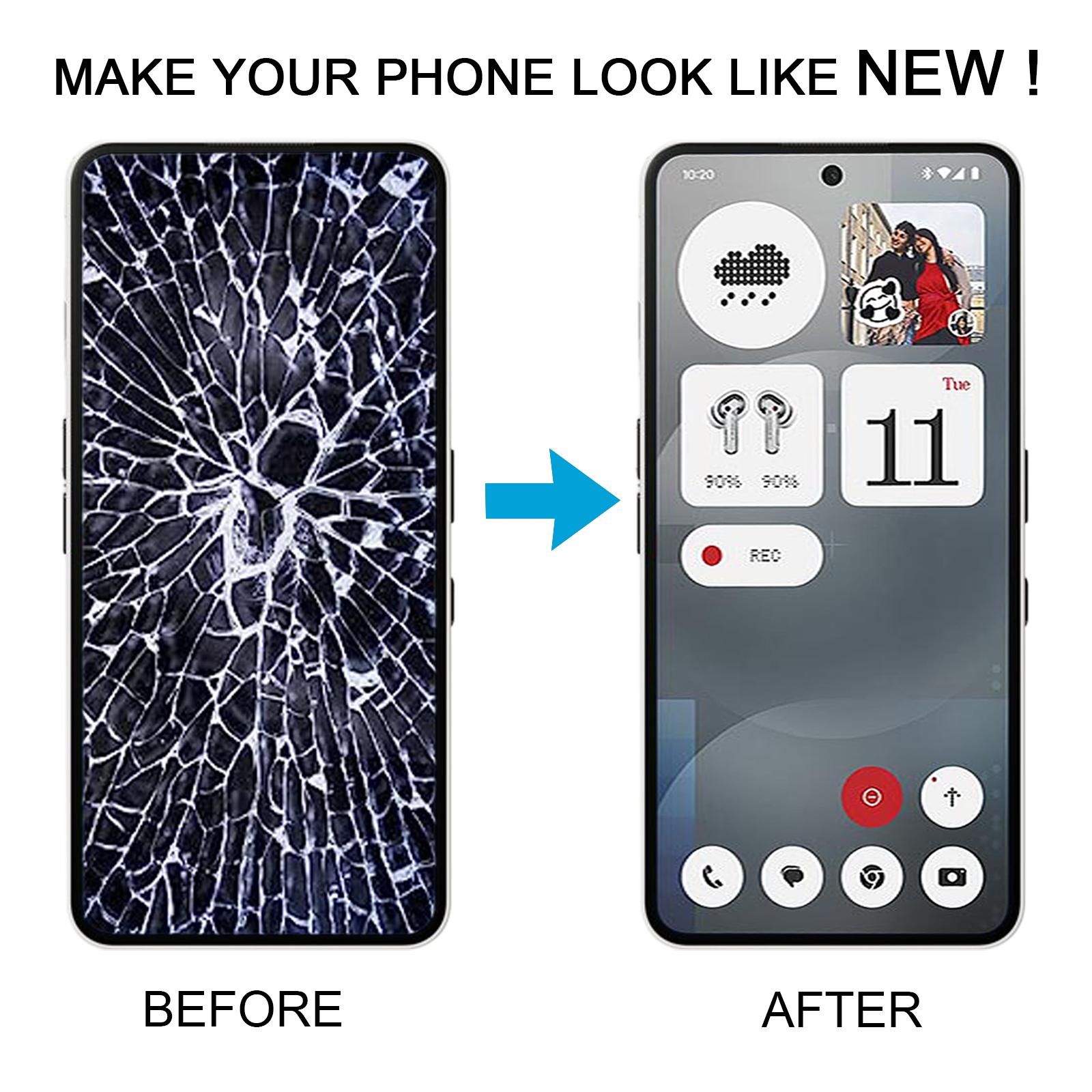 Nothing Phone 3a A059 Black AMOLED Screen Replacement - Image 5