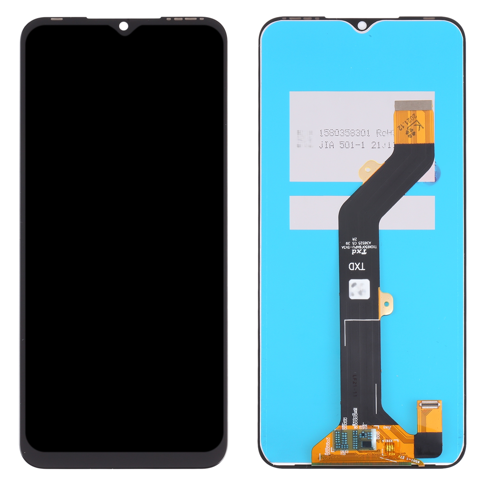 Itel S16 LCD Screen with Digitizer Full Assembly Replacement - Image 2