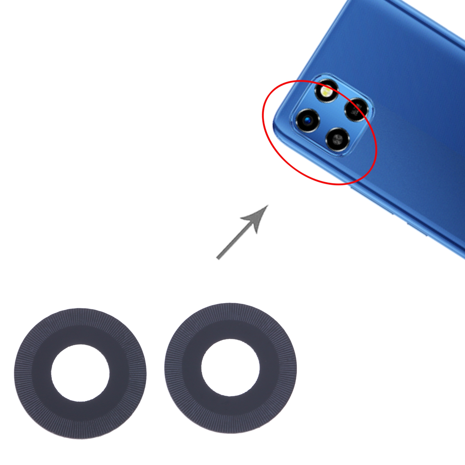 Infinix Smart 6 X6511B Back Camera Lens Replacement - Image 3