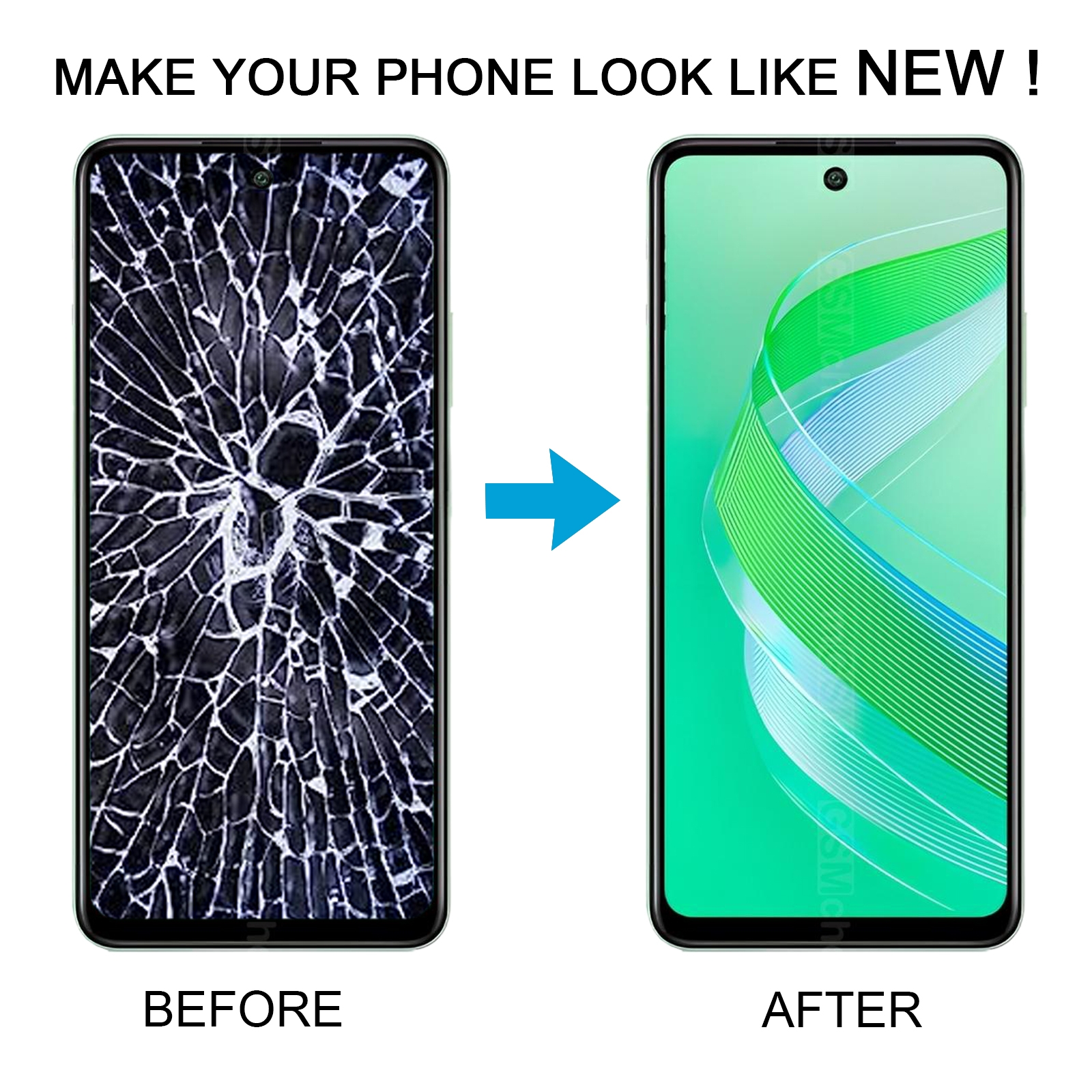 Infinix Smart 8 X6525 LCD Screen Replacement - Image 5