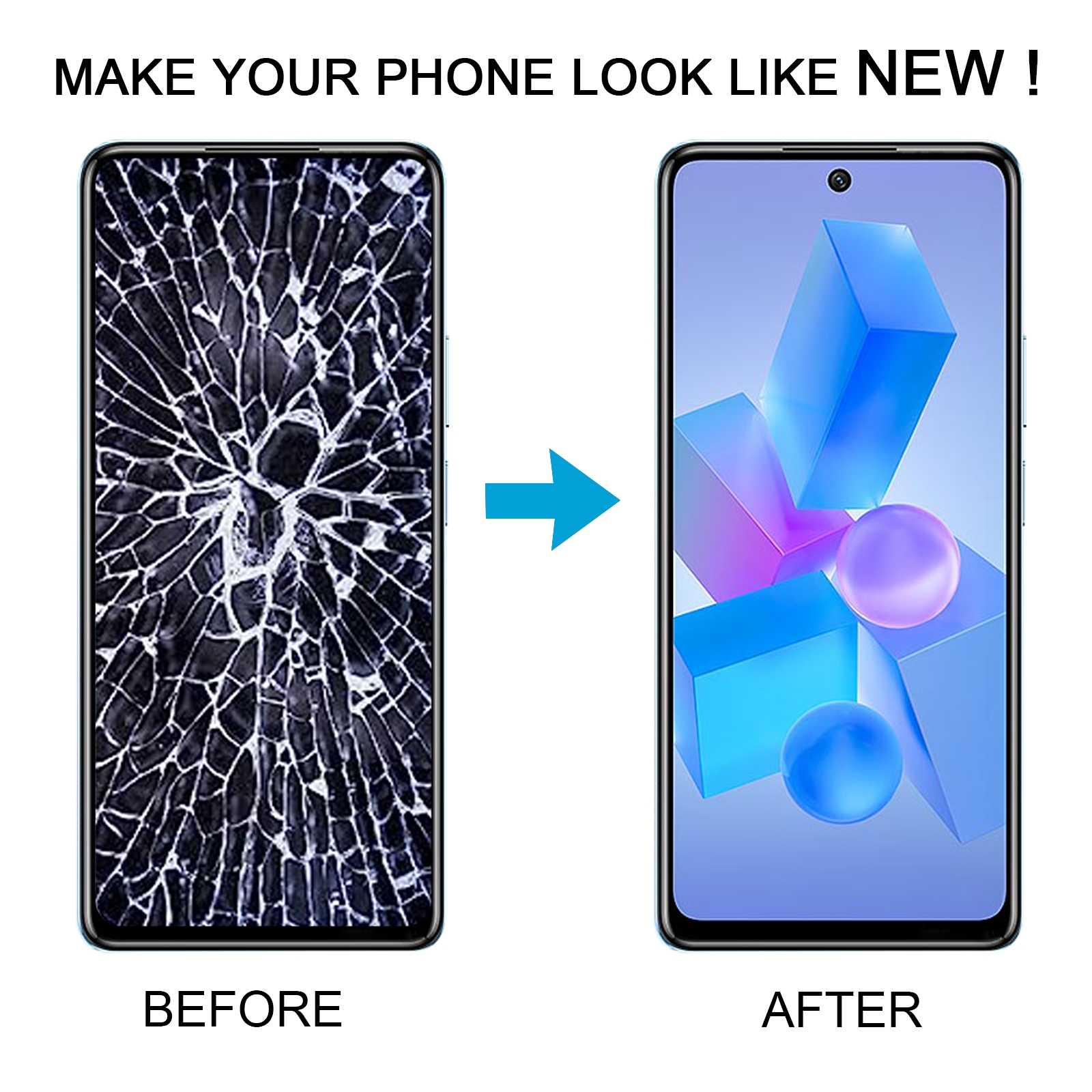Infinix Hot 40 Pro X6837 LCD Screen Replacement - Image 5