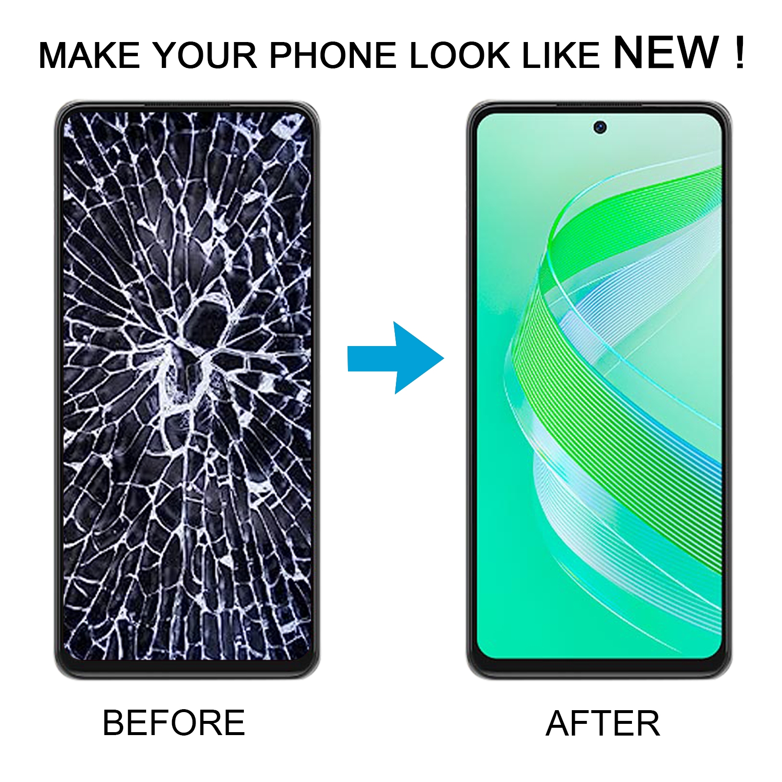 Infinix Smart 8 Plus X6526 Screen Replacement - Image 5