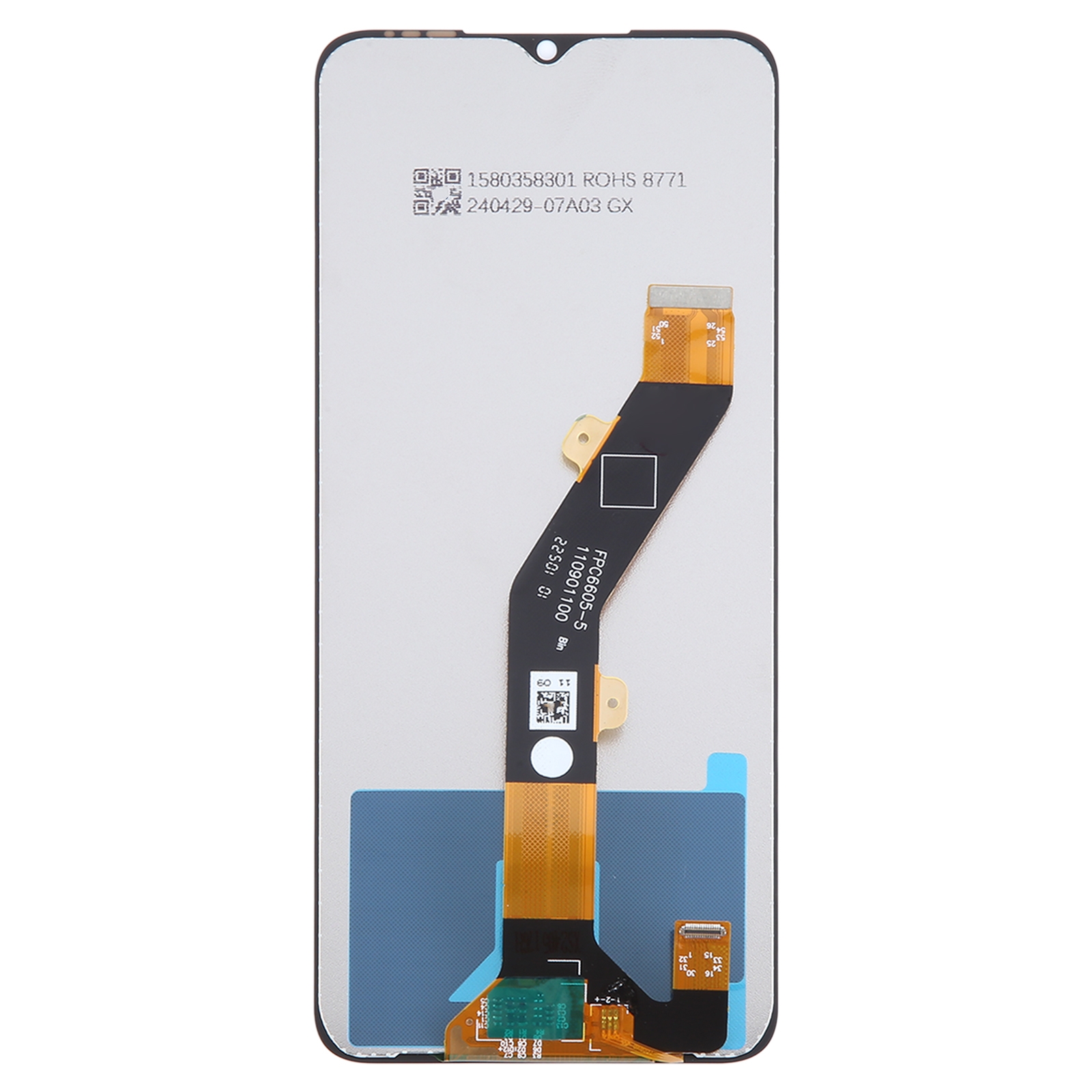 Itel A60s LCD Screen with Digitizer Replacement - Image 2
