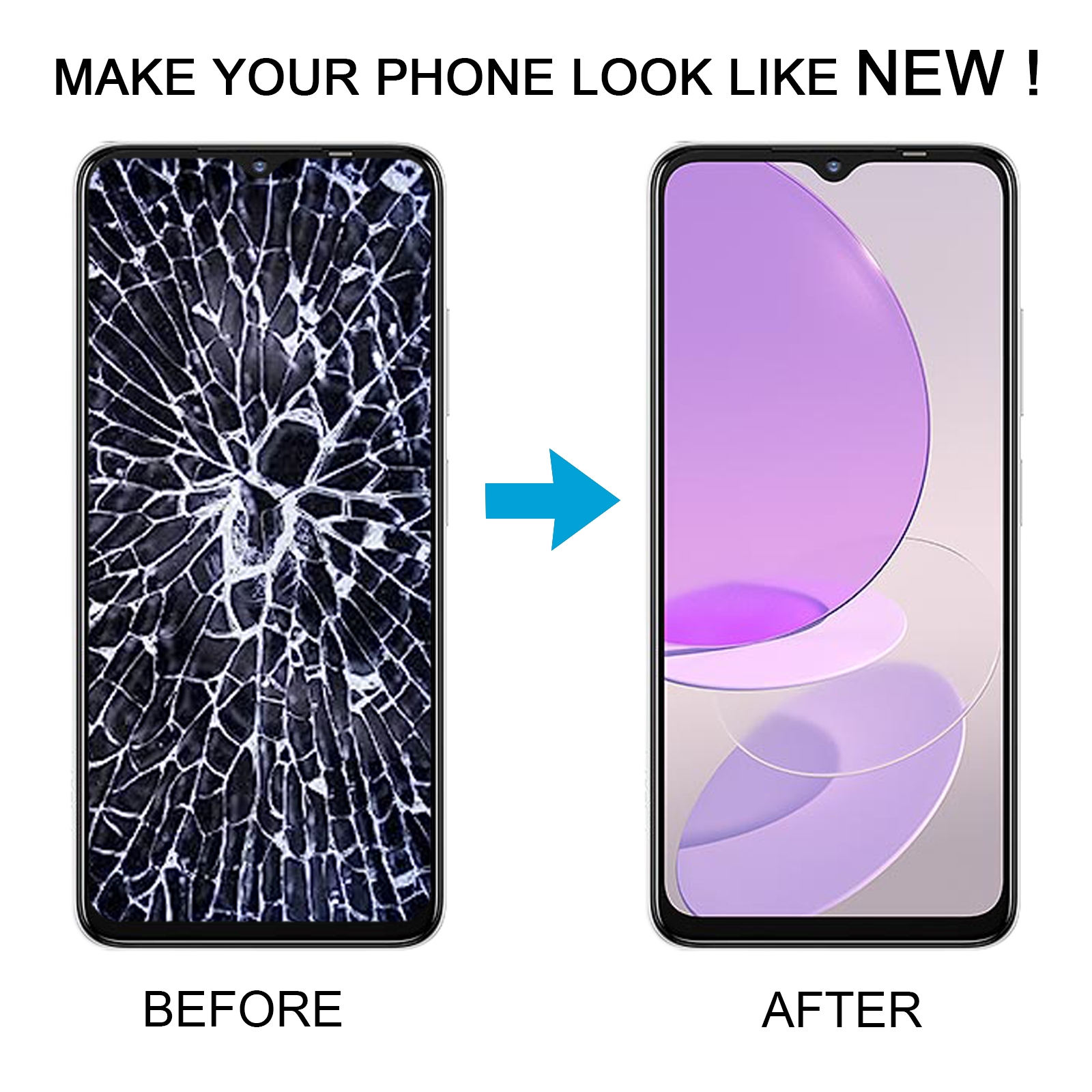 itel S23 LCD Screen with Digitizer Full Assembly Replacement - Image 5