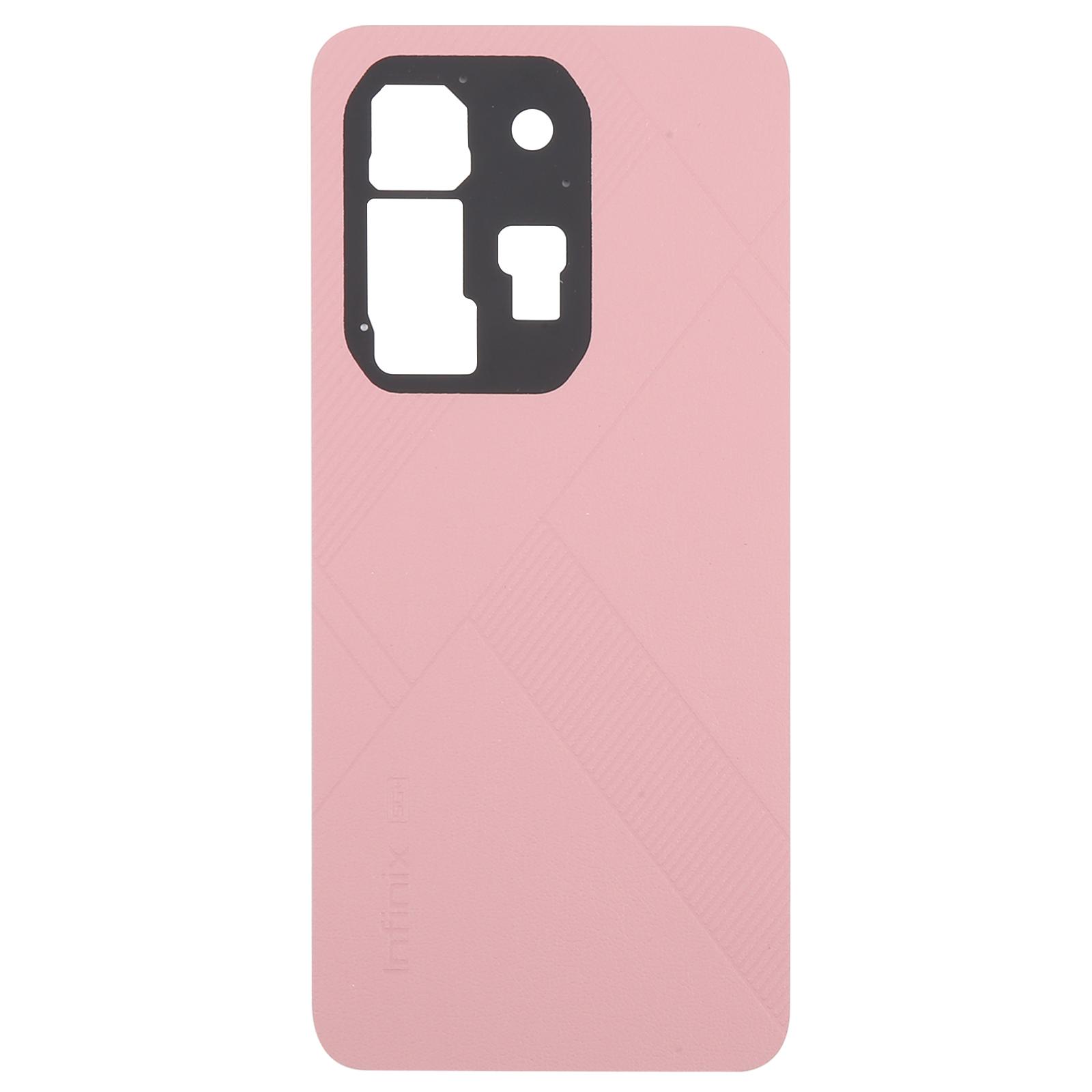 Infinix Note 50x 5G X6857B pink leather back cover