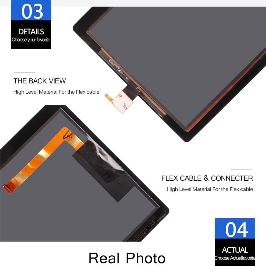 Lenovo Tab 3 10 Plus TB-X103 Black LCD Screen Replacement - Image 4
