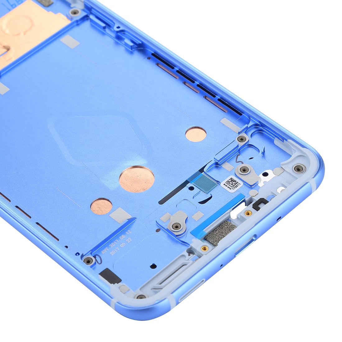 HTC U11 Blue Front Housing Replacement - Image 4