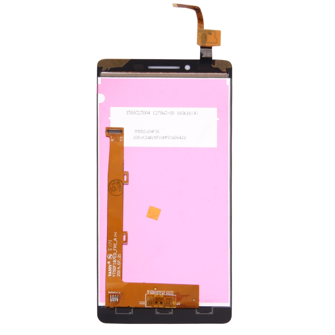 Lenovo A6010 Black LCD Screen Replacement - Image 2