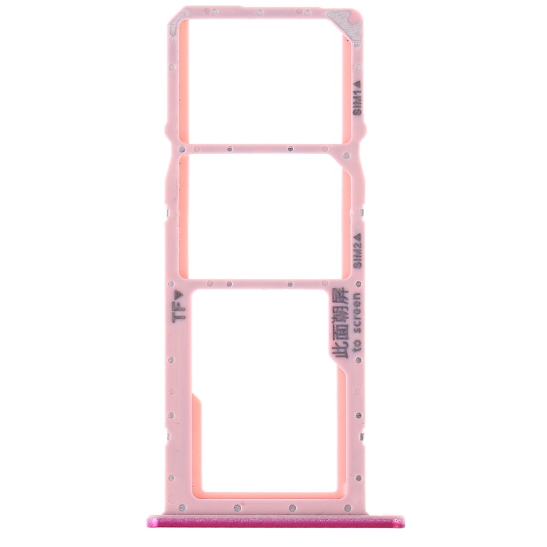 Huawei Y7 Prime 2019 SIM card tray purple