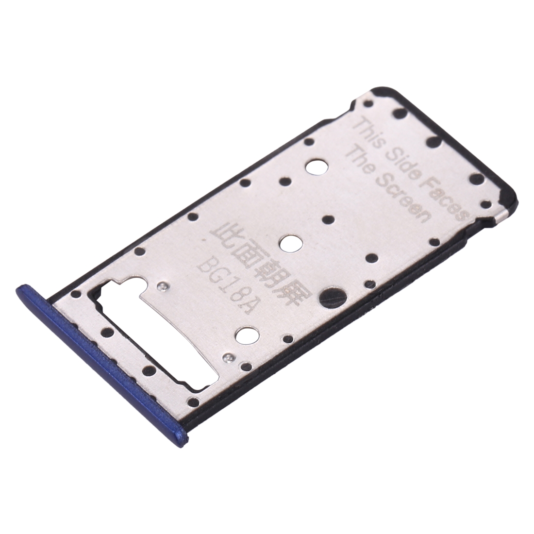 Huawei Y7 Prime Dark Blue SIM Card Tray Replacement - Image 4