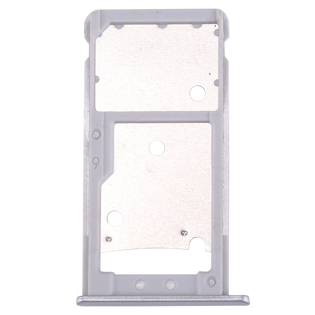 Huawei Y7 Prime silver SIM card tray
