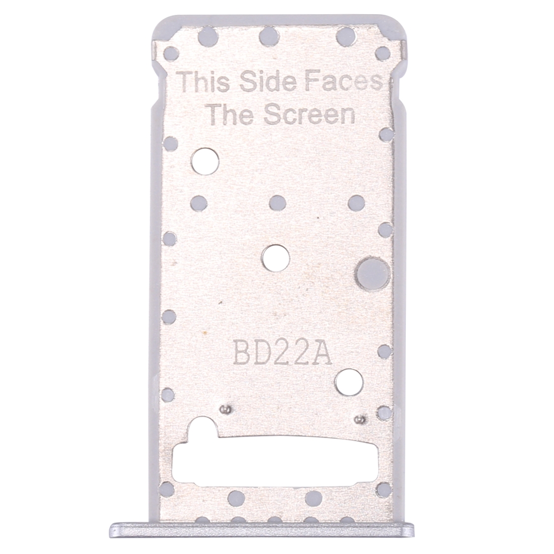 Huawei Y7 Prime Silver SIM Card Tray Replacement - Image 2