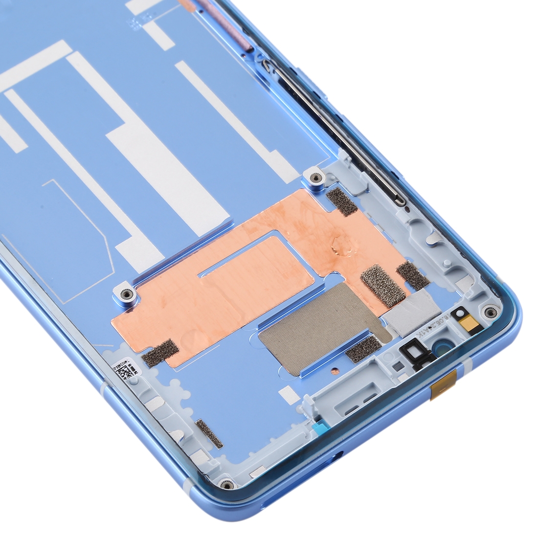 HTC U11+ Blue Middle Frame Bezel Plate Replacement - Image 4