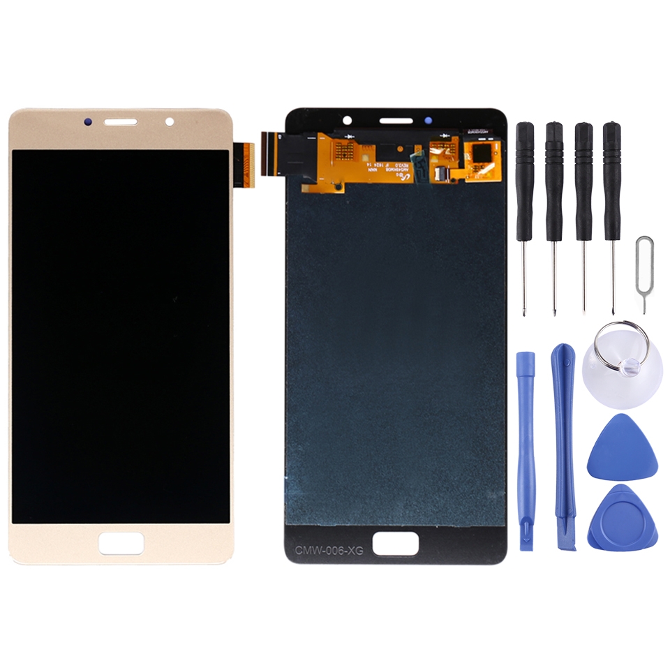 Lenovo Vibe P2 LCD screen replacement gold